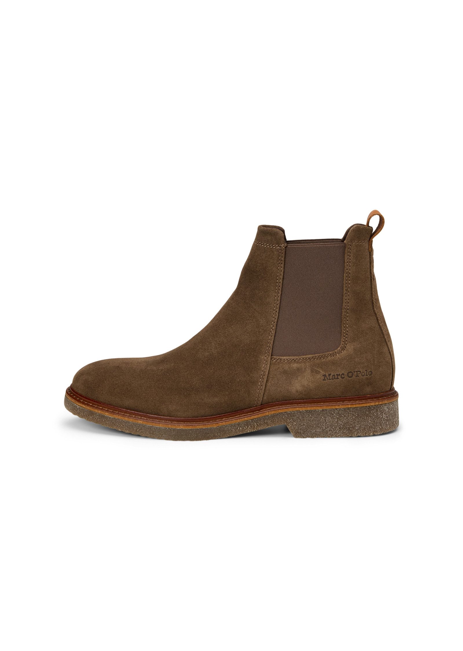 Marc O'Polo aus geöltem Veloursleder Chelseaboots – Bild 4 von 5