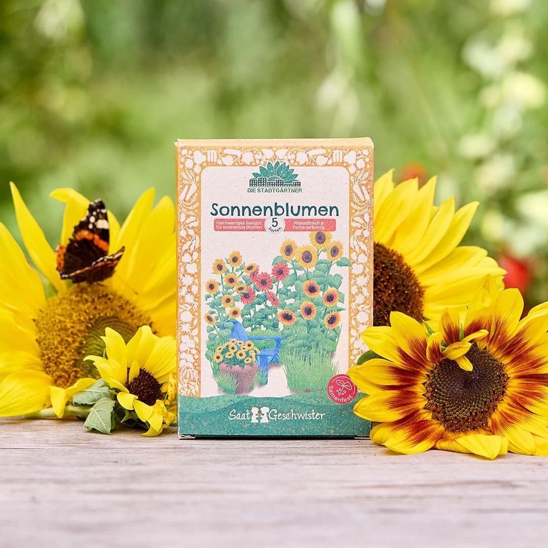 Die Stadtgärtner Blumensamen Saatgut-Set mit 5 günstig online kaufen