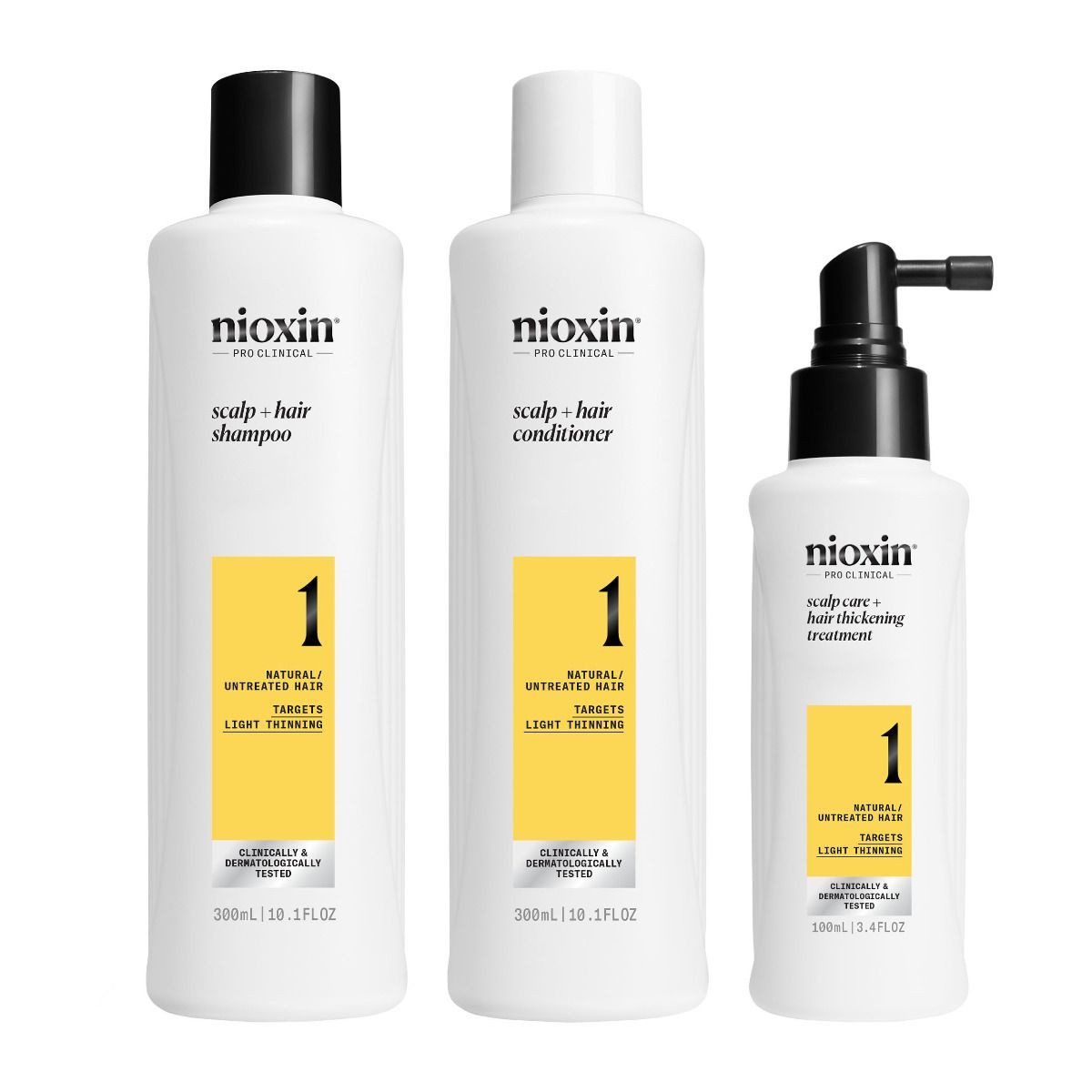 Haarelexier Nioxin System 1 Loyalty Kit 700ml