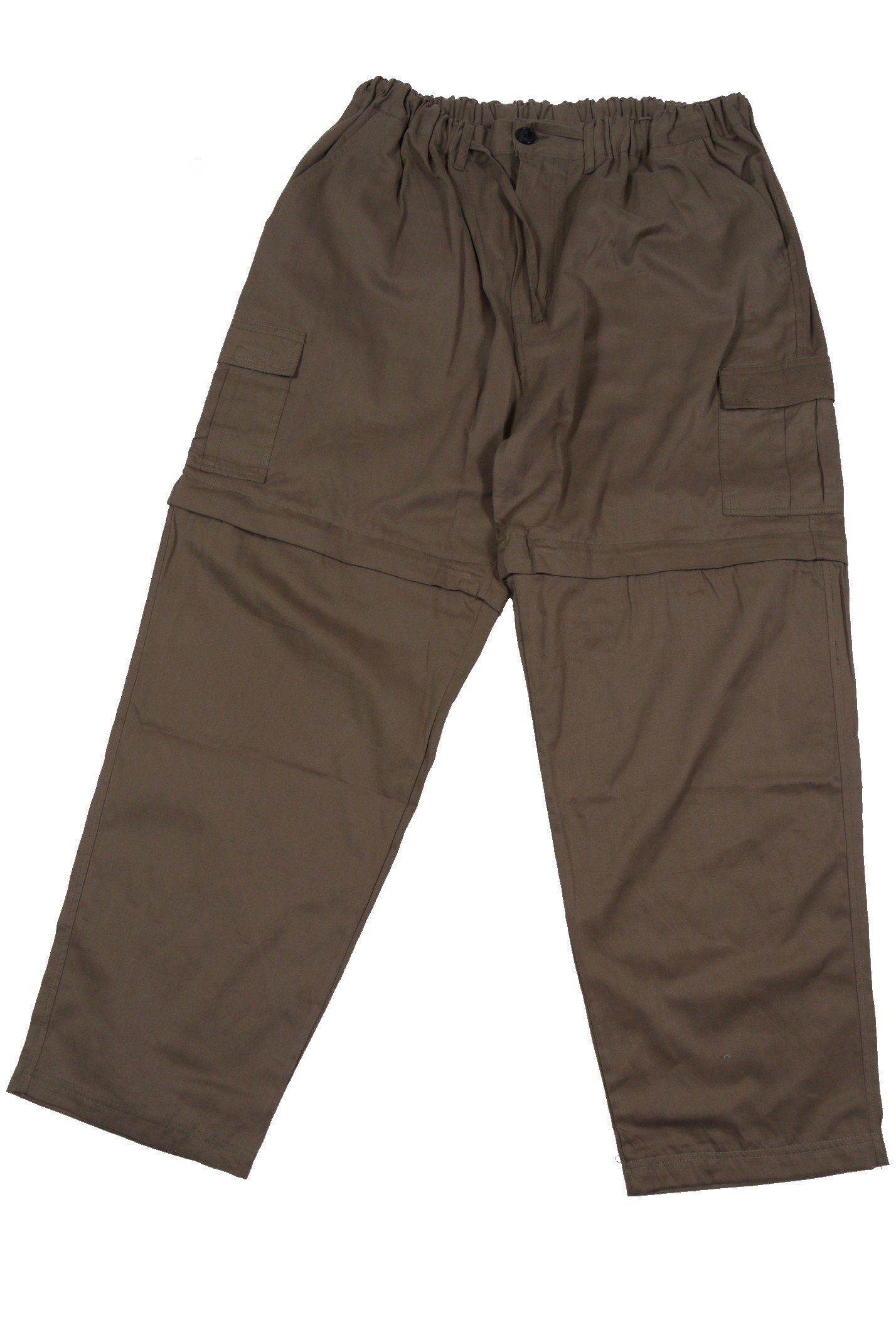 ABRAXAS Zip-off-Hose Zipp-Off-Hose von Abraxas in Übergröße bis 12XL, khaki