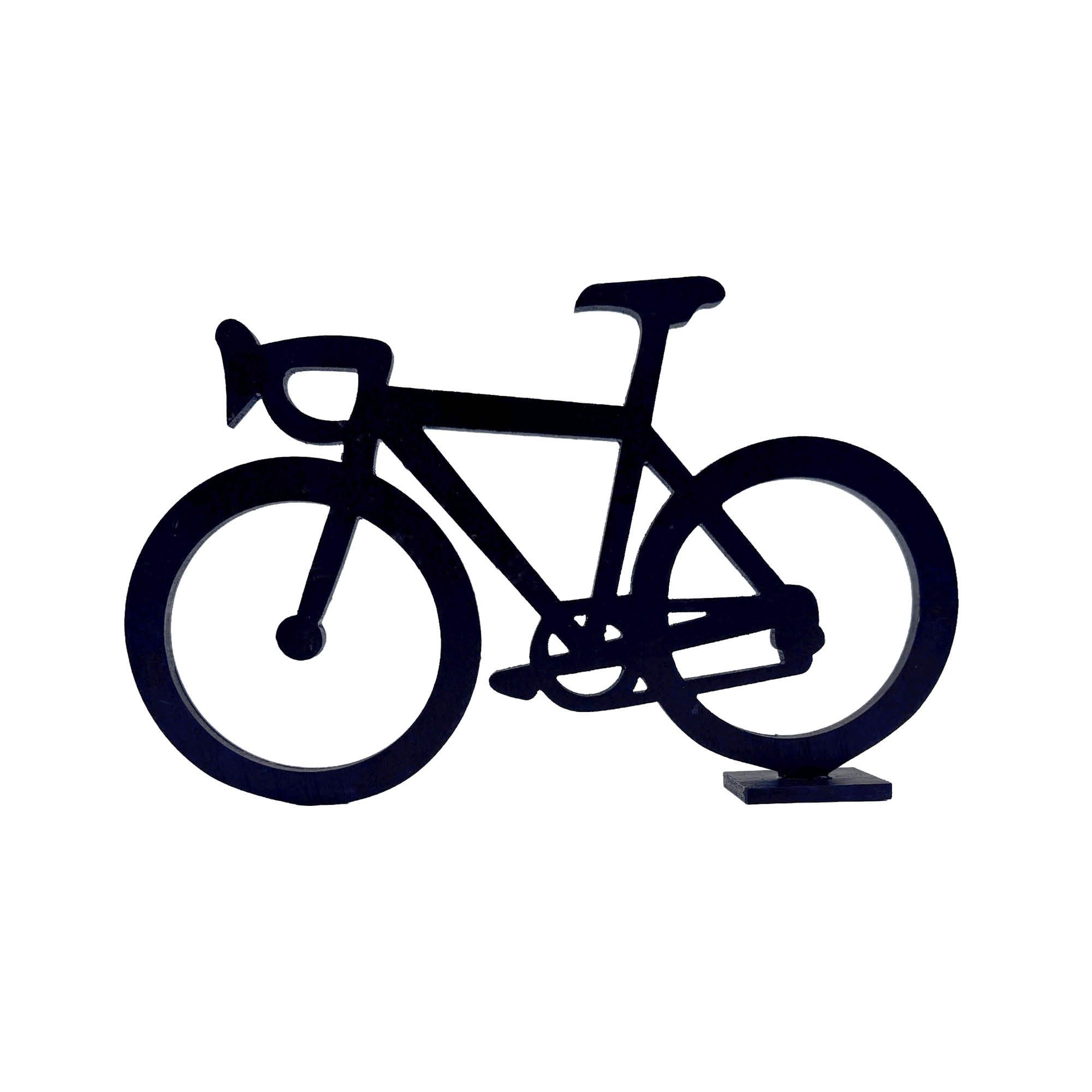UNUS HOME Dekofigur (37 cm hoch), Wohndekoration, Deko, Wohnen, Fahrrad, Aufsteller