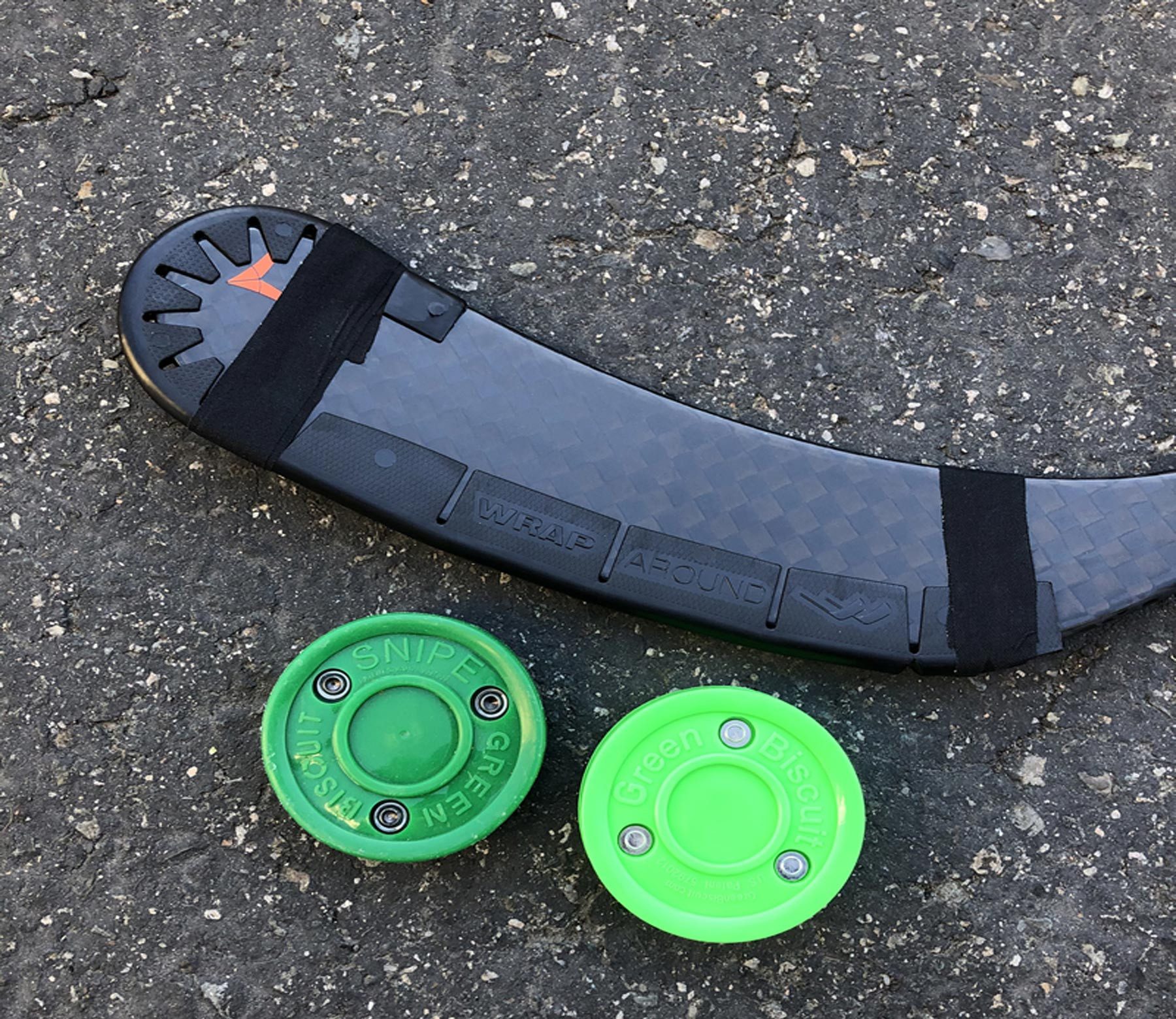 Green Biscuit Hockeypuck Green Biscuit Set - Wraparound