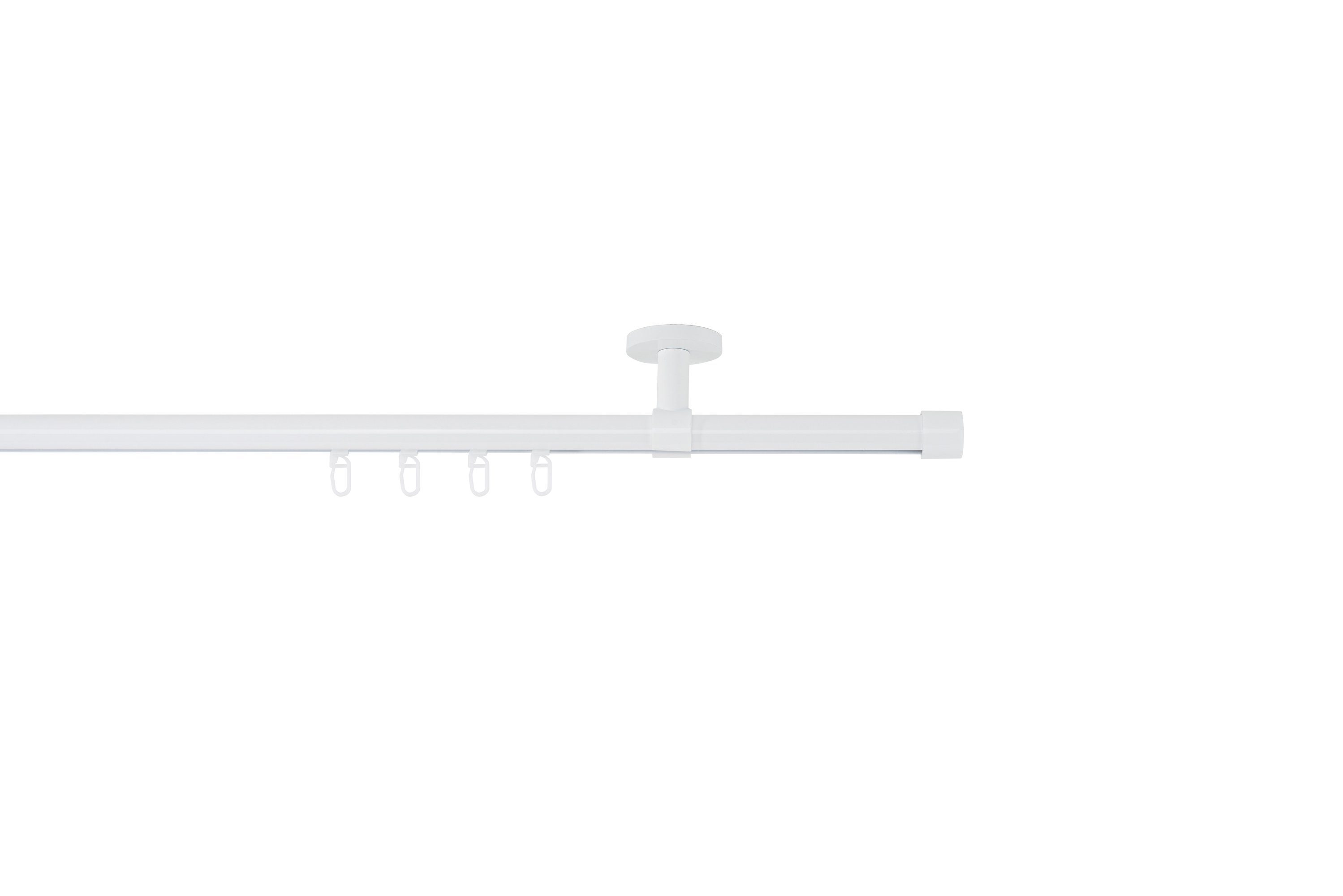 ondeco Gardinenstange Profil Deckenabstand 4cm Kappe, günstig online kaufen