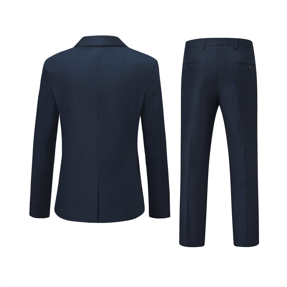 Allthemen Anzug (2 tlg) mit spitzem Revers Herrenanzug Zweireihiger Hochzei günstig online kaufen