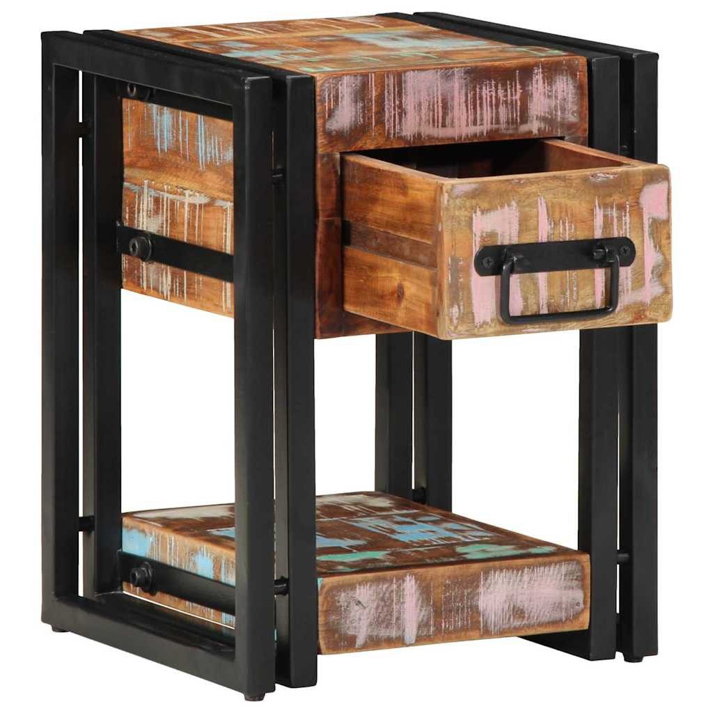 vidaXL Nachttisch Nachttisch 2 stk. Mehrfarbig 30 x 30 x 40 cm (2-St)