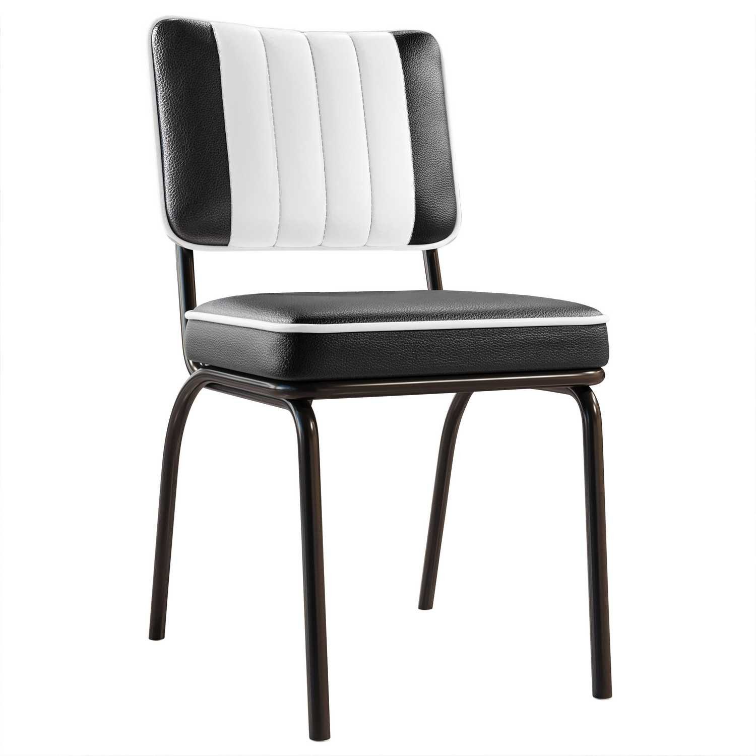 GGMMÖBEL Bistrostuhl DINER STEEL BLACK