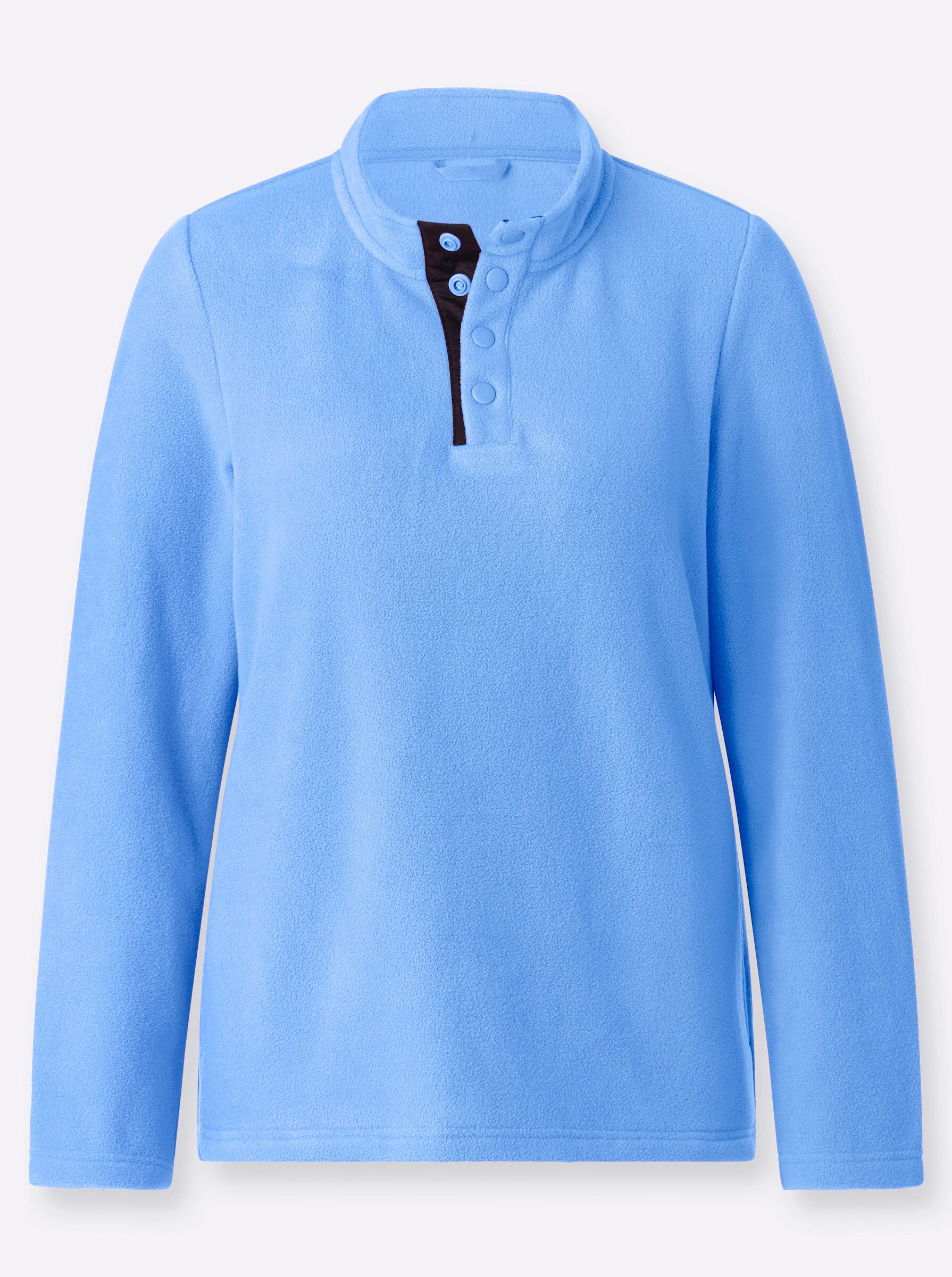 Witt Fleeceshirt Fleece-Shirt Langarm Länge ca. 66 cm