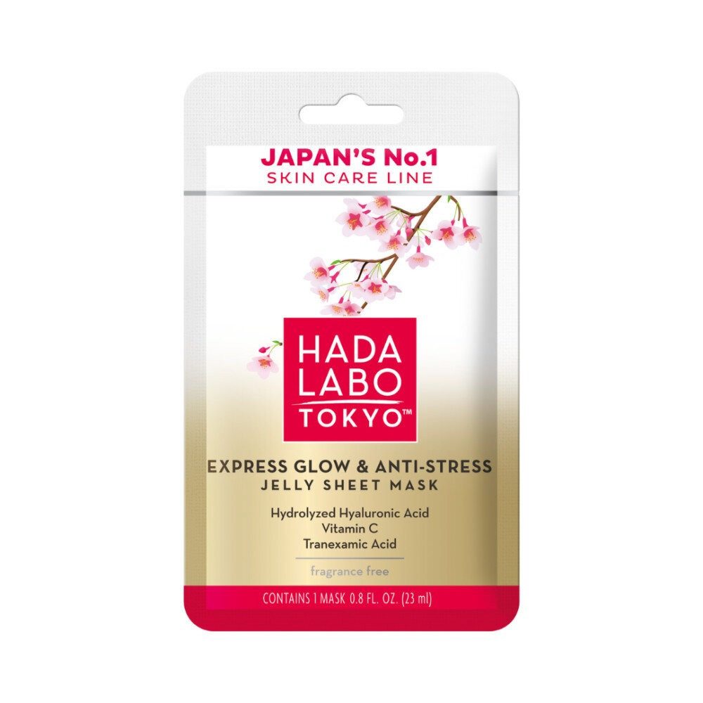 HADA LABO Tuchmaske Hada Labo Tokyo, Premium, Hyaluronsäure, Glanz und Antistress