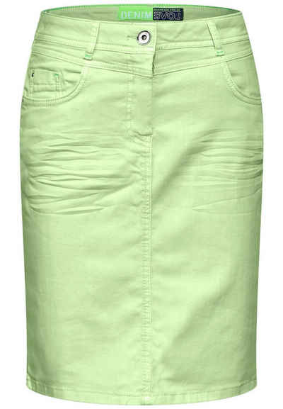 Cecil Sommerrock Style Denim Skirt Color