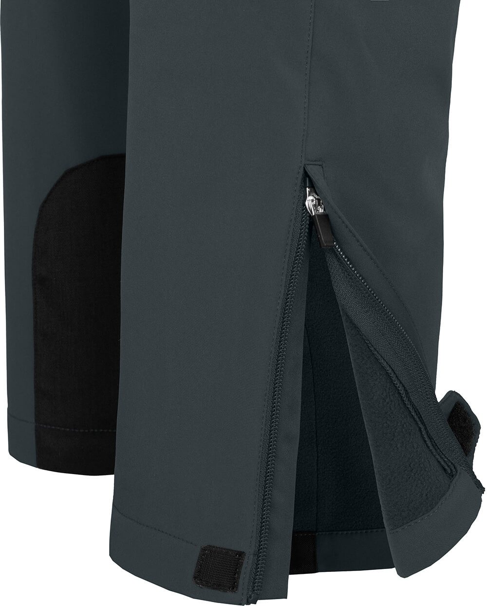 Bergson Outdoorhose ONETREE Herren Winter Softshellhose, winddicht, mit warmem Innenfleece, Langg – Bild 4 von 5