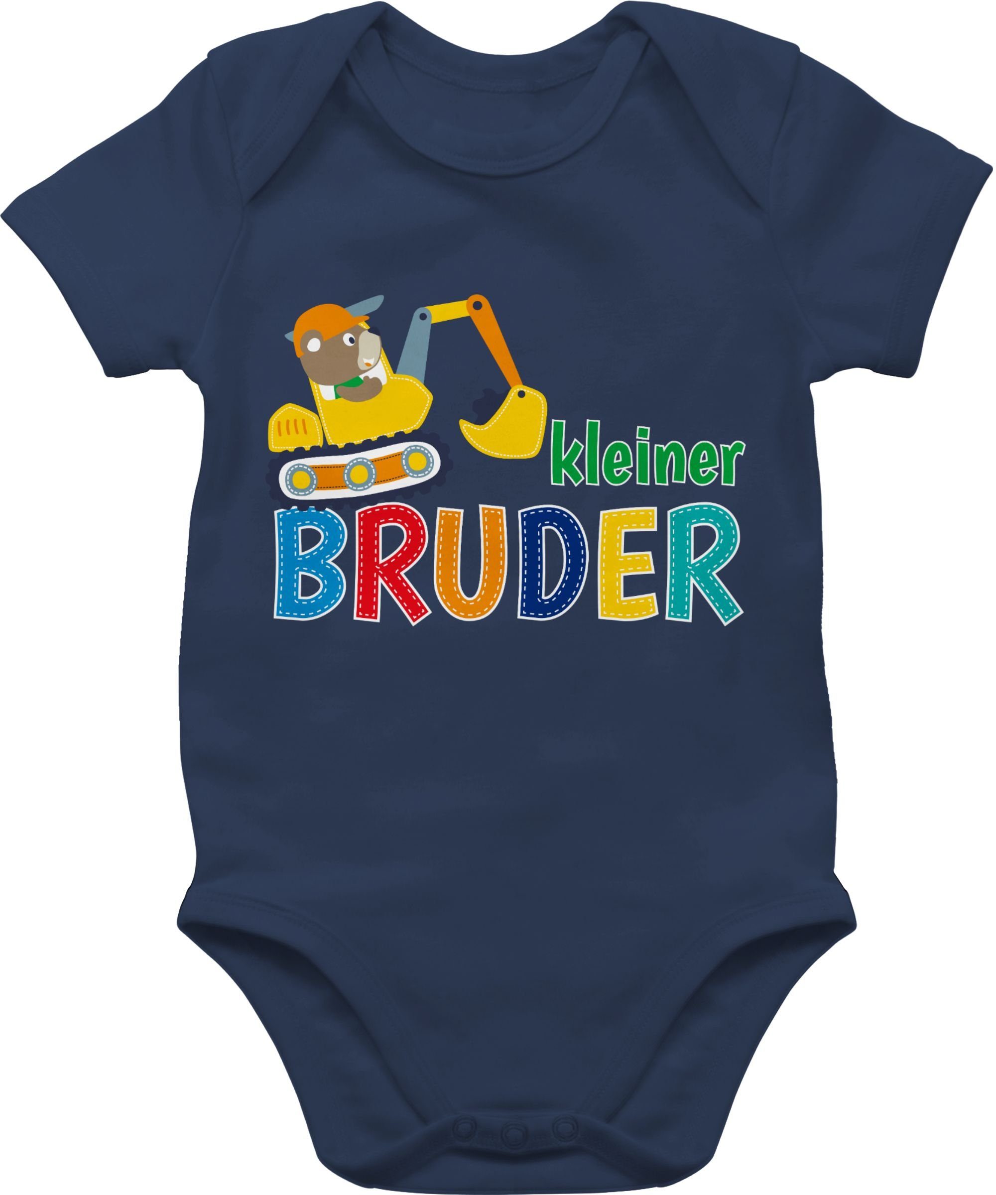 Bruder Shirtbody Kleiner Bruder Bagger Kleiner Blau Shirtracer Navy 1