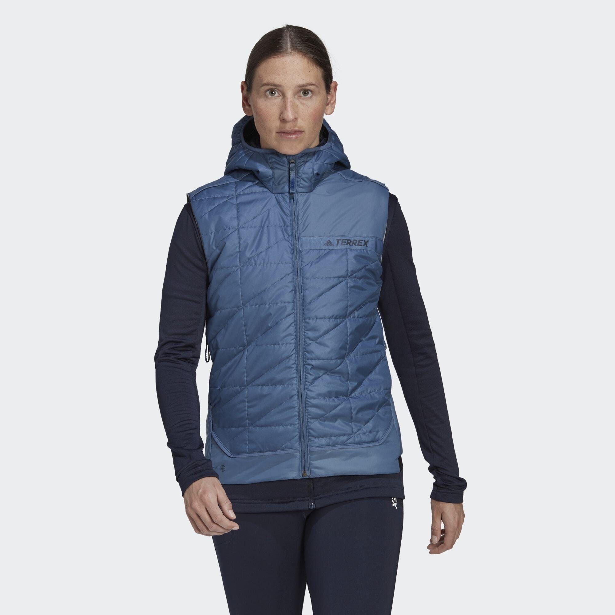 adidas TERREX Winterjacke TERREX MULTI INSULATED WESTE, Einsätze: 100 %  recyceltes Nylon (einfach gewebt)