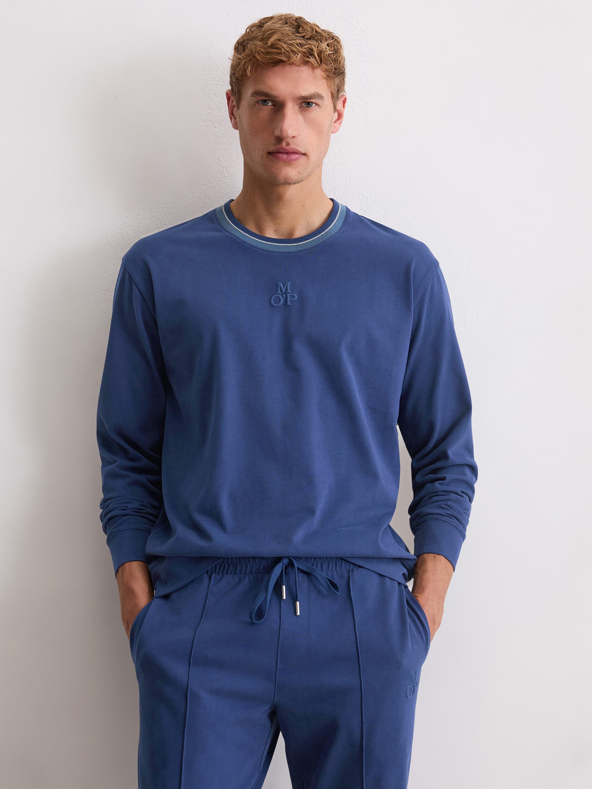 Marc O'Polo Pyjamaoberteil Heavy Jersey schlaf-oberteil günstig online kaufen