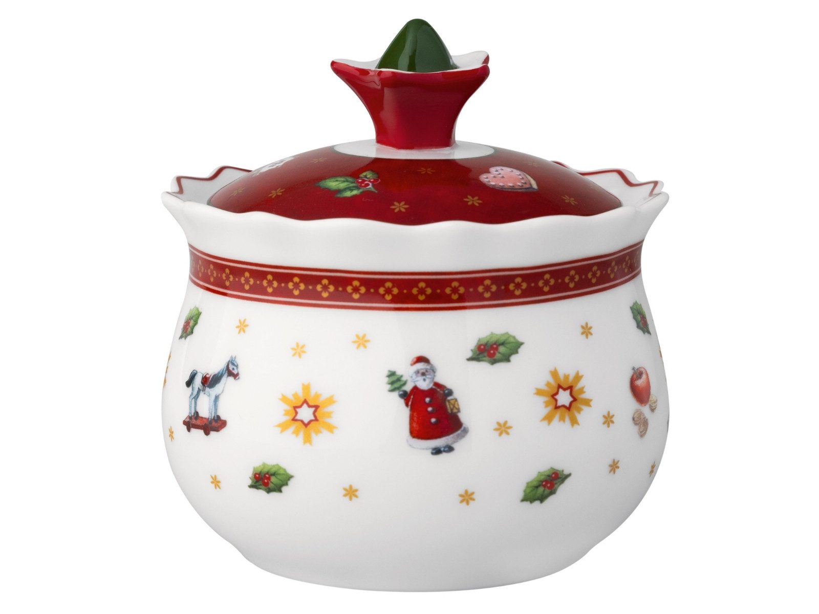 Villeroy & Boch Vorratsdose Toy's Delight Marmeladendose 0,26l, Premium Porcelain