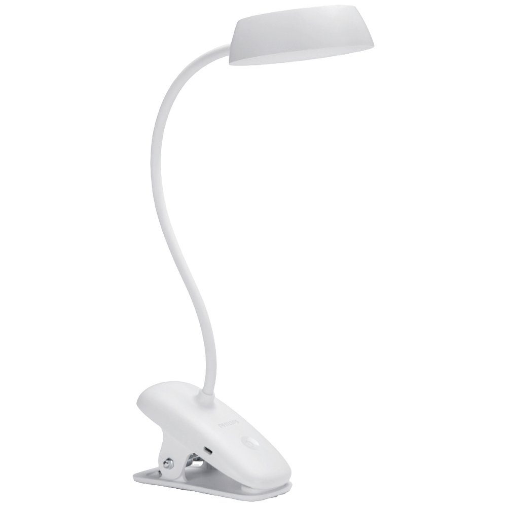 Philips Tischleuchte Philips LED Donutclip DSK201 PT 8719514396890 USB-Leuchte, LED-Klemmle