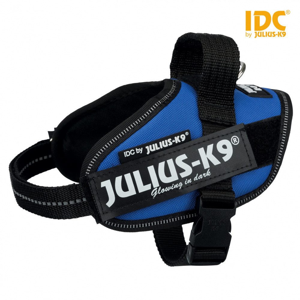 Julius-K9 Hunde-Geschirr IDC Powergeschirr blau