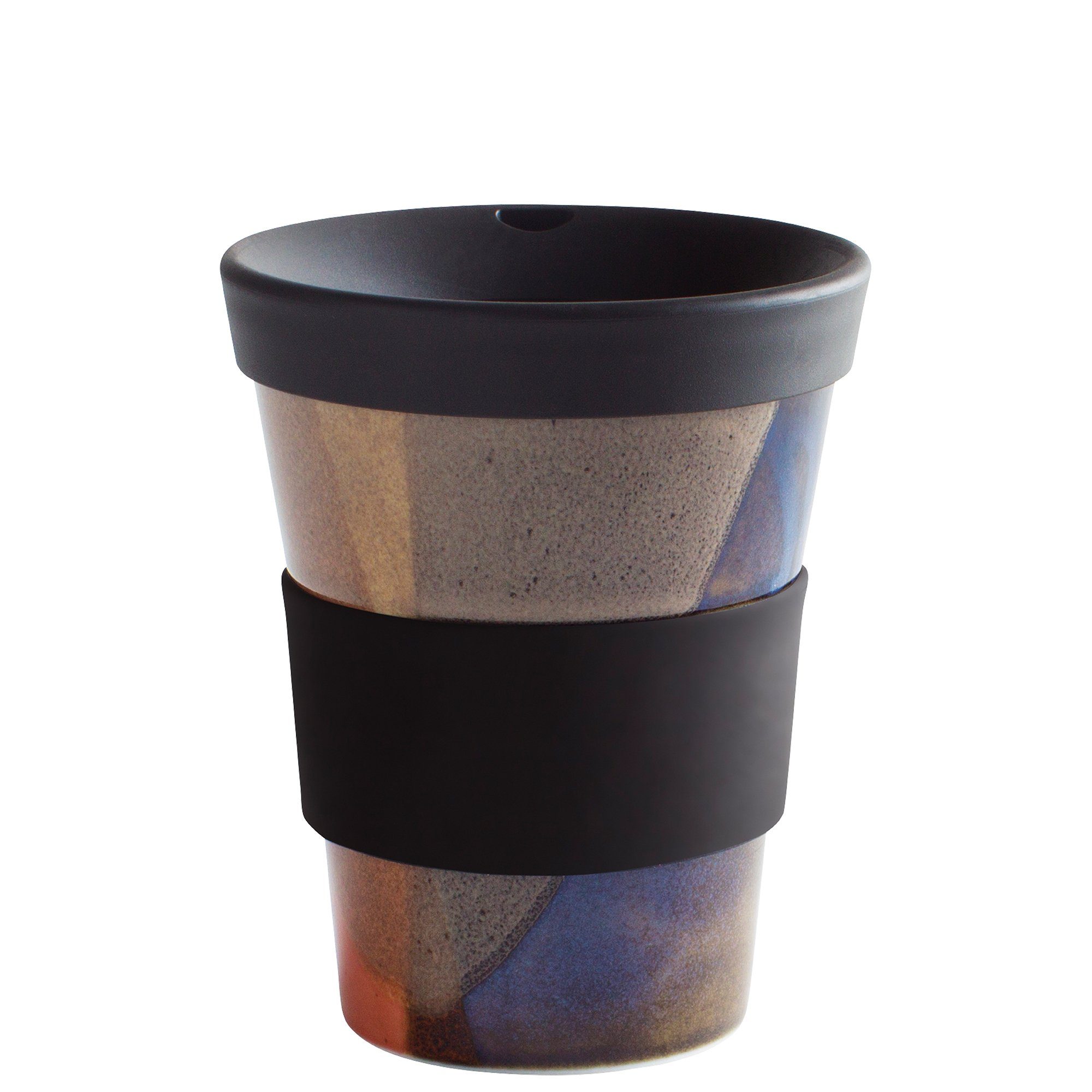 KAHLA Coffee-to-go-Becher Cupit Becher + Trinkdeckel, 1-tlg., Porzellan, Made in Germany