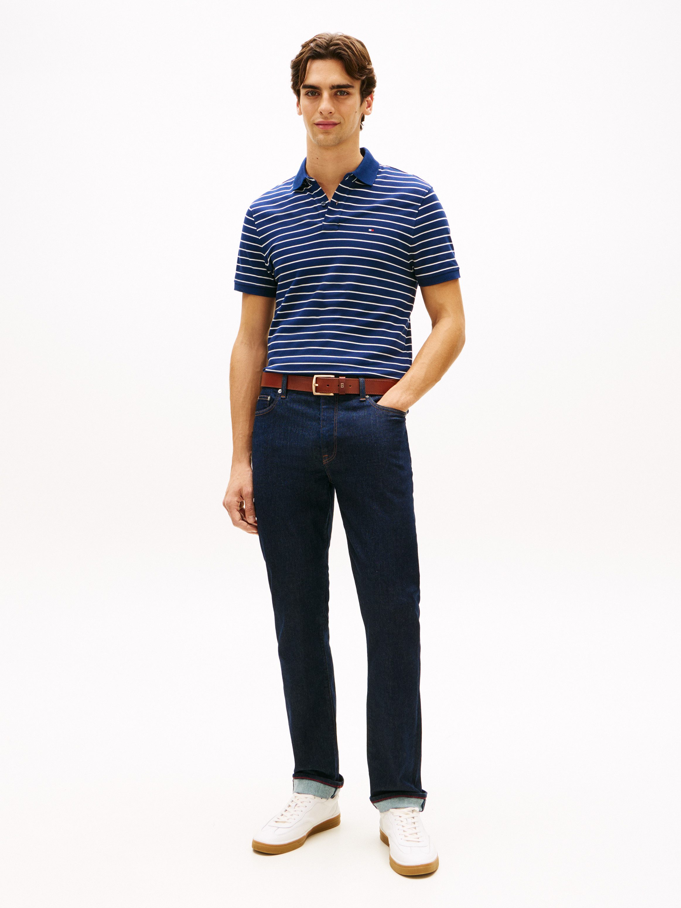 Tommy Hilfiger Poloshirt 1985 REGULAR POLO aus Piqué – Bild 3 von 5