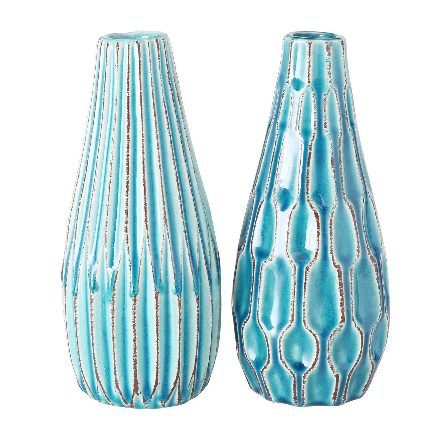 BOLTZE Tischvase Boltze, 2er-Set Vase Lenja, günstig online kaufen