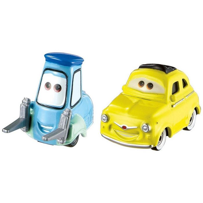Mattel® Spielzeug-Auto FNN23 Cars 3 Checklane Luigi & Guido