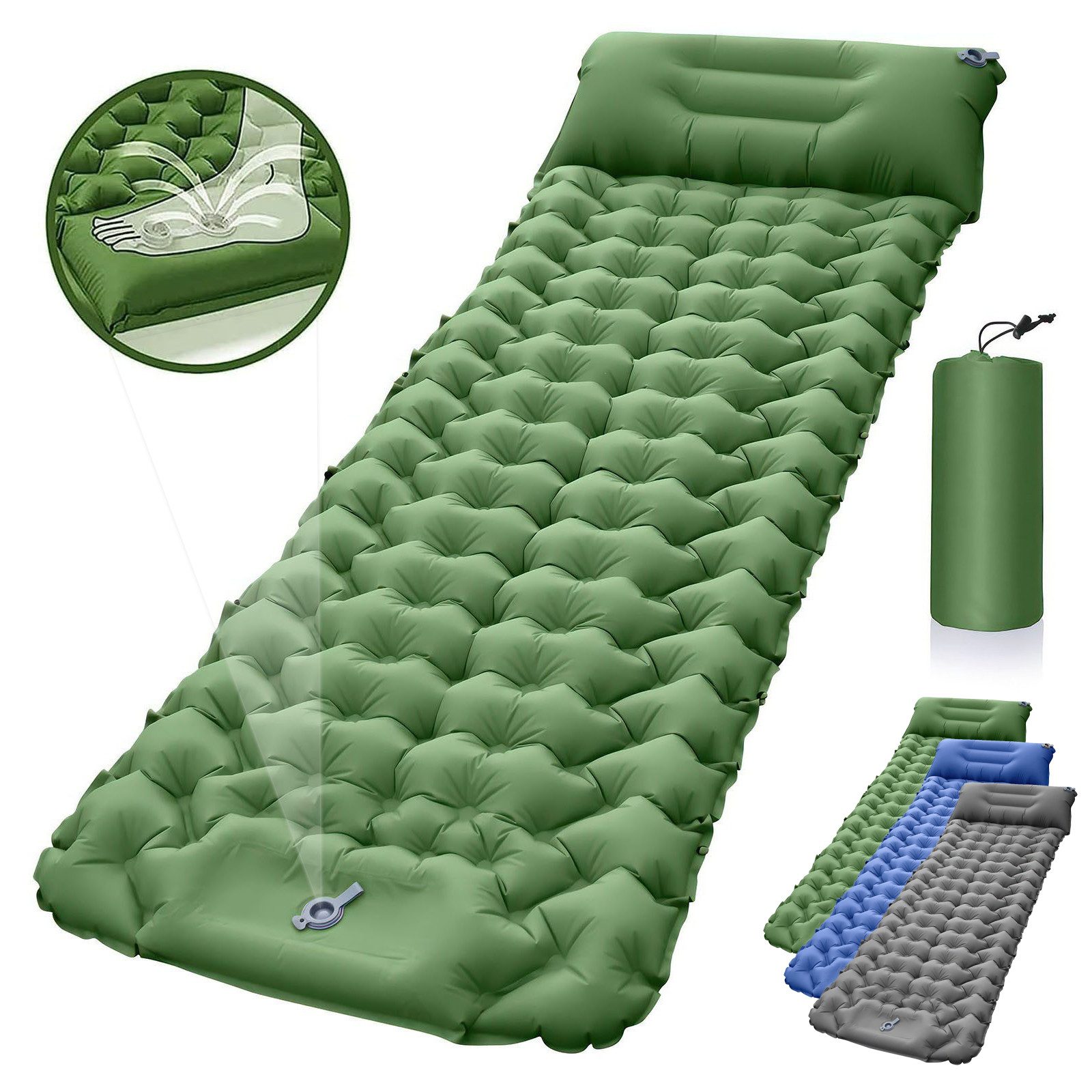 BlingBin Isomatte Selbstaufblasende Campingmatte für Outdoor, günstig online kaufen