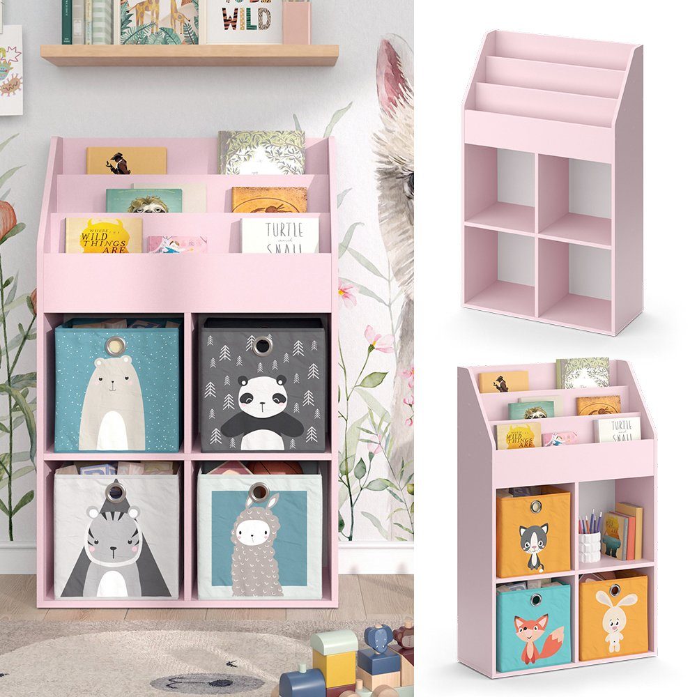 Vicco Bücherregal Luigi, Rosa, 72 x günstig online kaufen