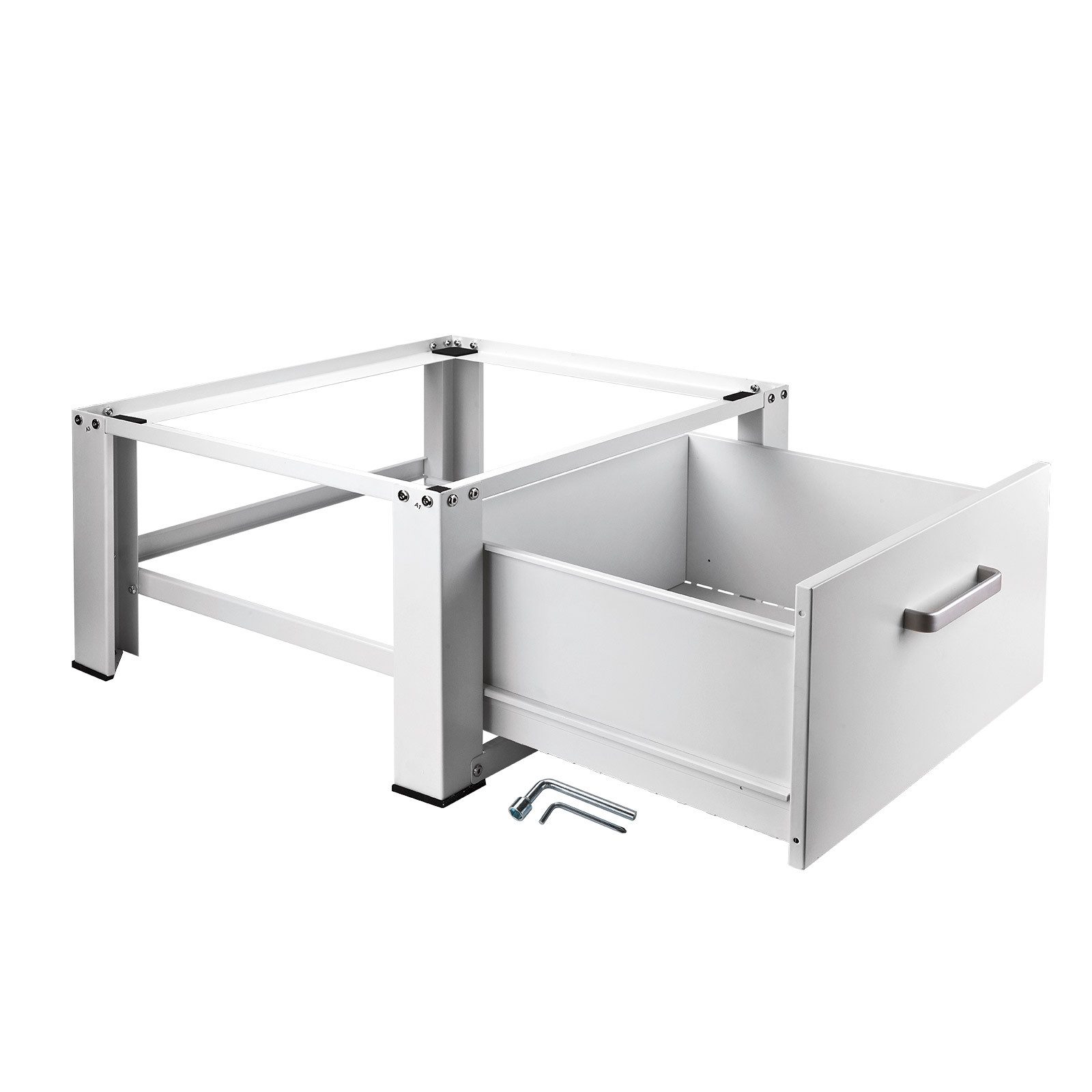 KesTek Untergestell Unterbau Podest, mit Schublade, 63x54 cm – Bild 2 von 5