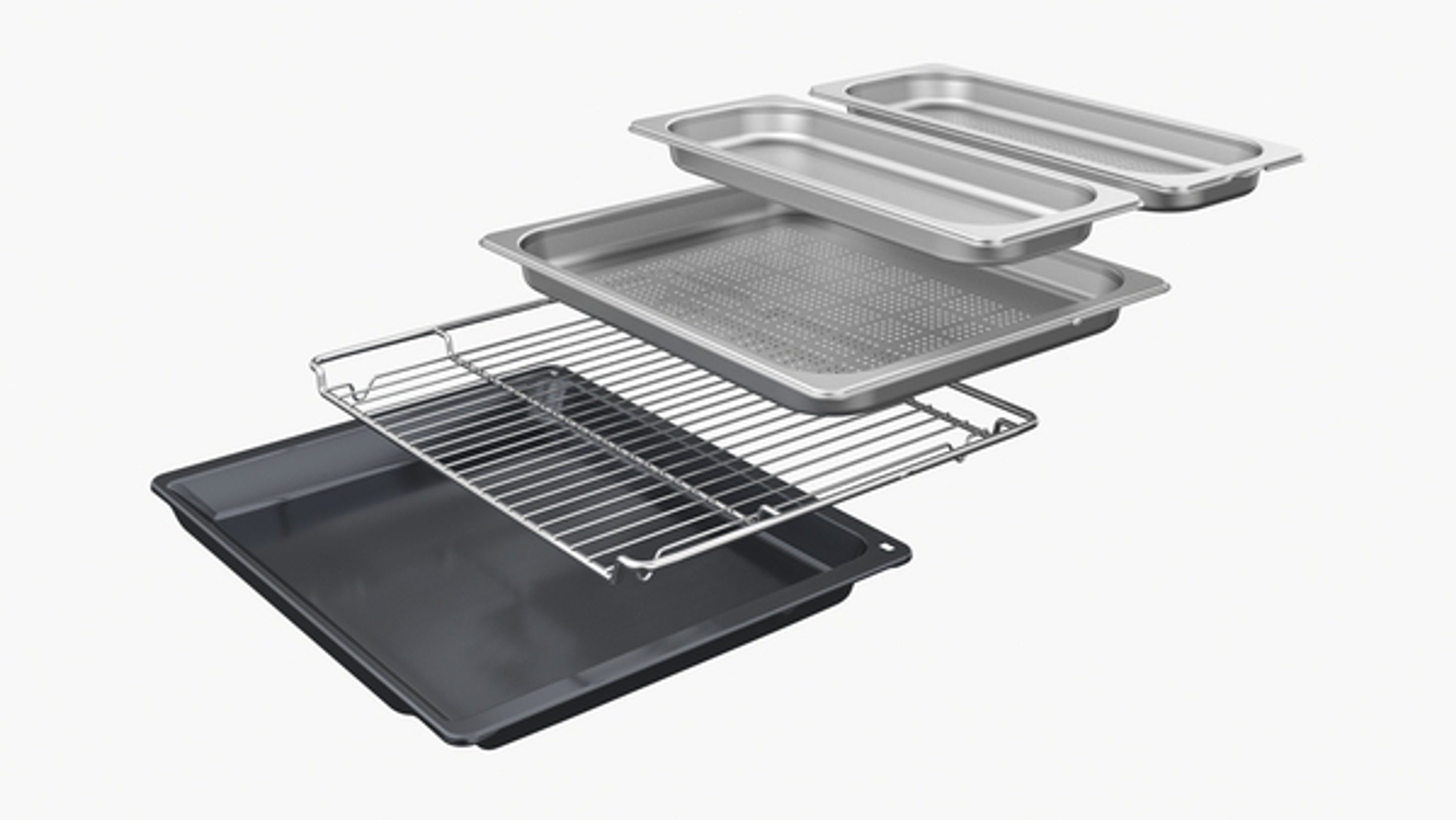 BOSCH Dampfbackofen 8 HSG7261B1, mit Auszug nachrüstbar, Air Fry, Reinigungsunterstützung