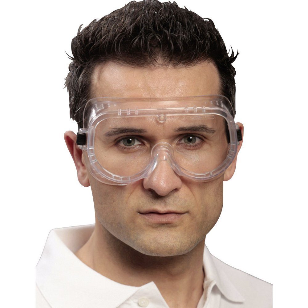 Ekastu Arbeitsschutzbrille Ekastu BASIC 277 382 Vollsichtbrille Schwarz, Weiß EN 166-1 DIN 166-1 von Ekastu