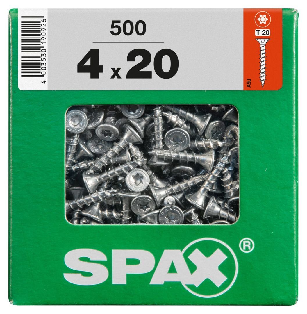 Holzbauschraube x 20 4.0 Universalschrauben 20 500 TX mm SPAX Spax -