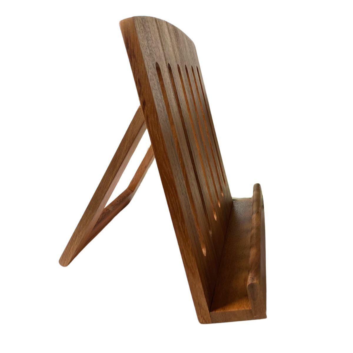 Continenta Kochbuchhalter Kochbuchhalter aus Akazienholz, 28 x 24 x 6 cm, Continenta (1 St)