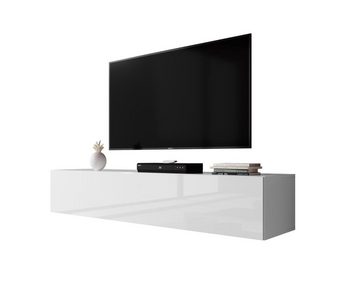 Furnix TV-Board Hängeboard ZIBO Lowboard TV-Schrank modern, Breite 160 cm, Höhe 34 cm, Tiefe 40 cm