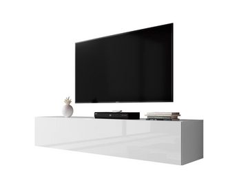 Furnix TV-Schrank Hängeboard ZIBO Lowboard 160 cm breit B160 x T40 x H34