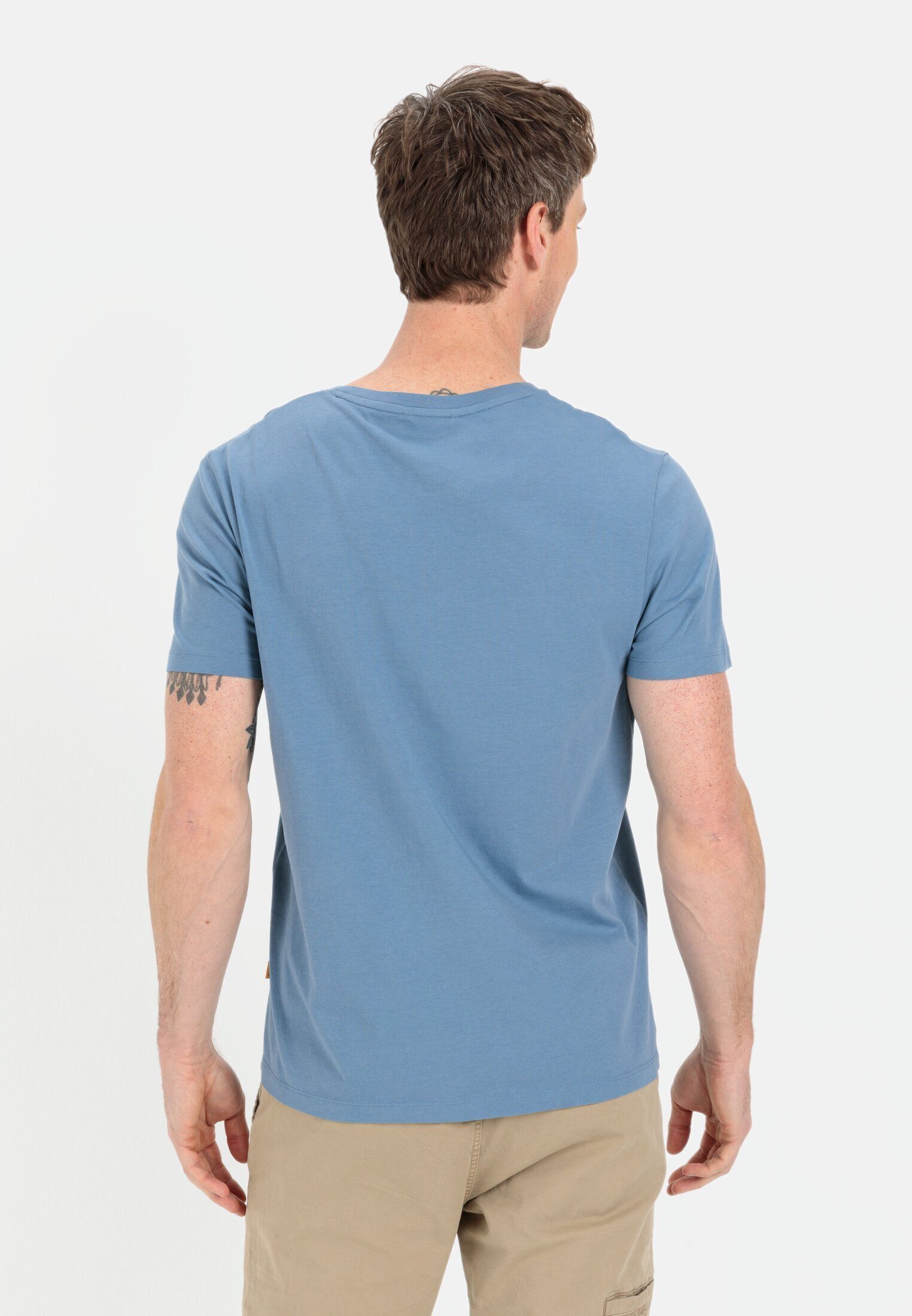 camel active Print-Shirt aus nachhaltigem Organic Cotton Kurzarm – Bild 2 von 5