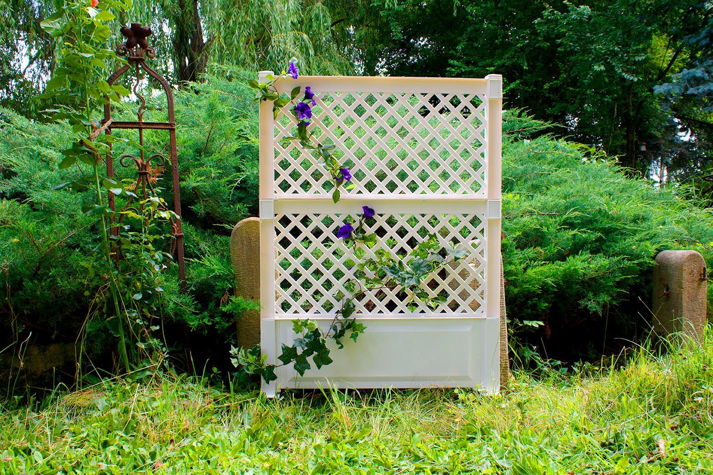 KHW Spalier, mit Erdspießen, BxTxH: 100x6x140 cm günstig online kaufen