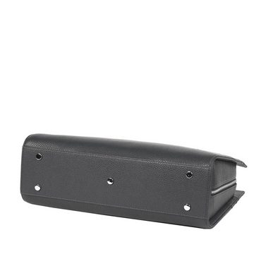 SOCHA Laptoptasche Iconic Black 15.6 Zoll, Businesstasche für Damen - herausnehmbares Laptopfach - extra leicht - Aktentasche mit Tragegurt