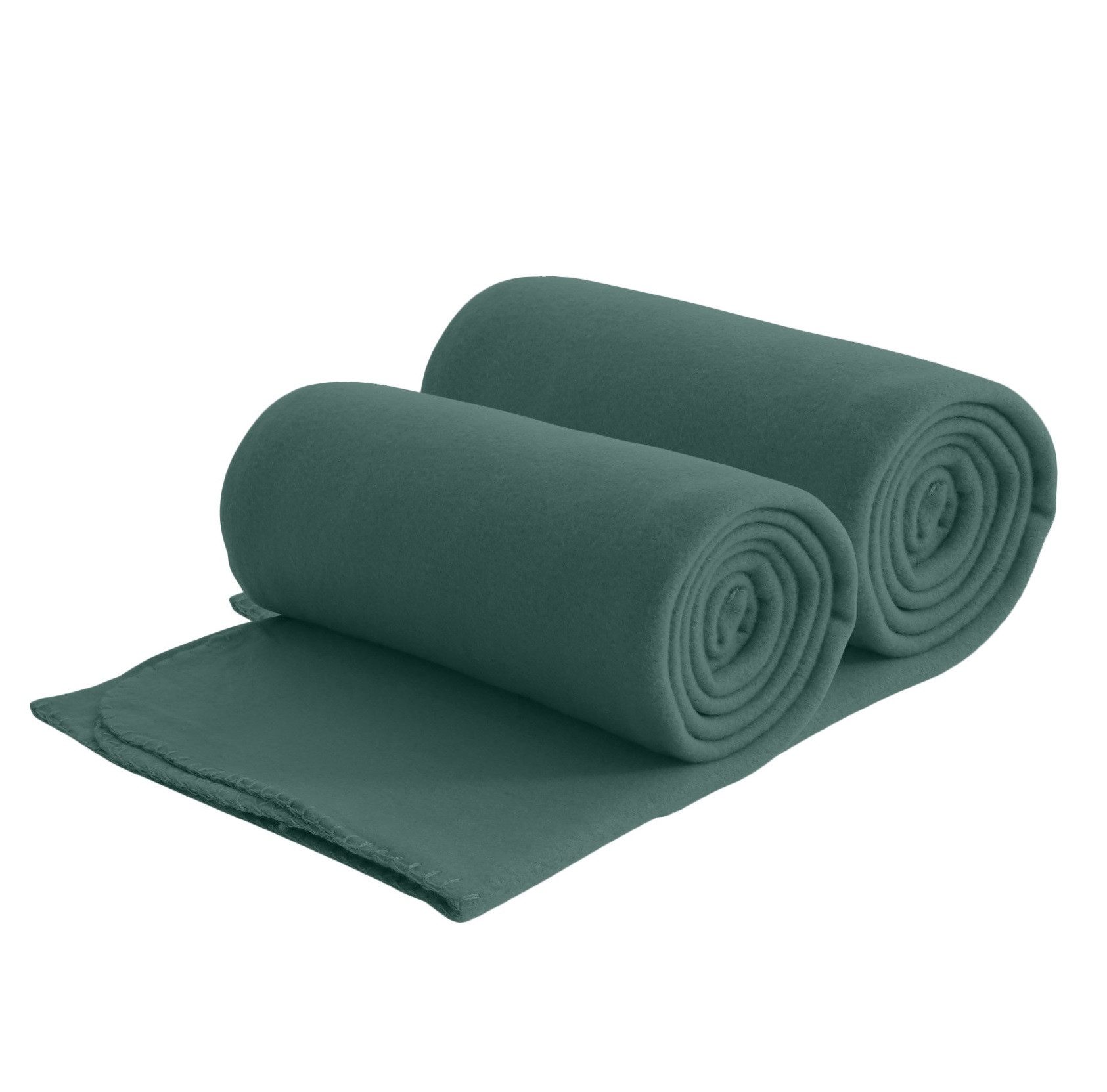 Wohndecke 2er Set eco-line Fleecedecke ca. 130x160, wometo, OEKO-TEX®, 100% günstig online kaufen
