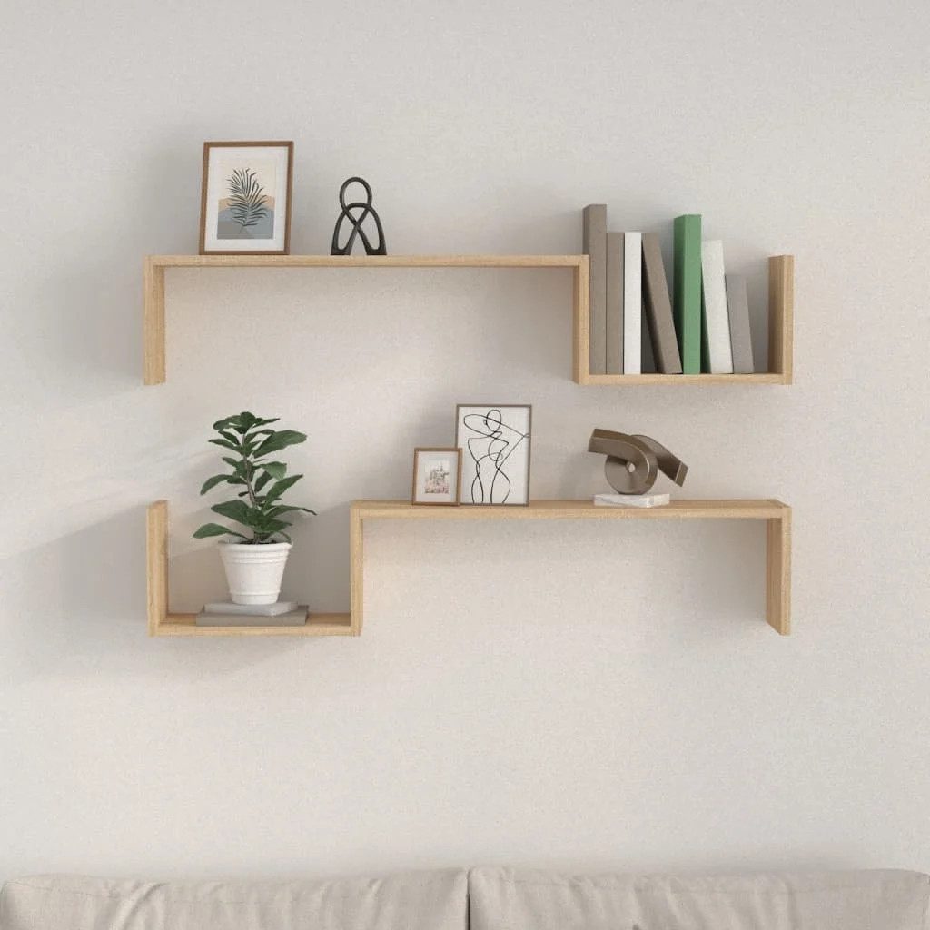 Vellora Wandregalhalter Wandregale 2 Stk. 100x15x20 günstig online kaufen