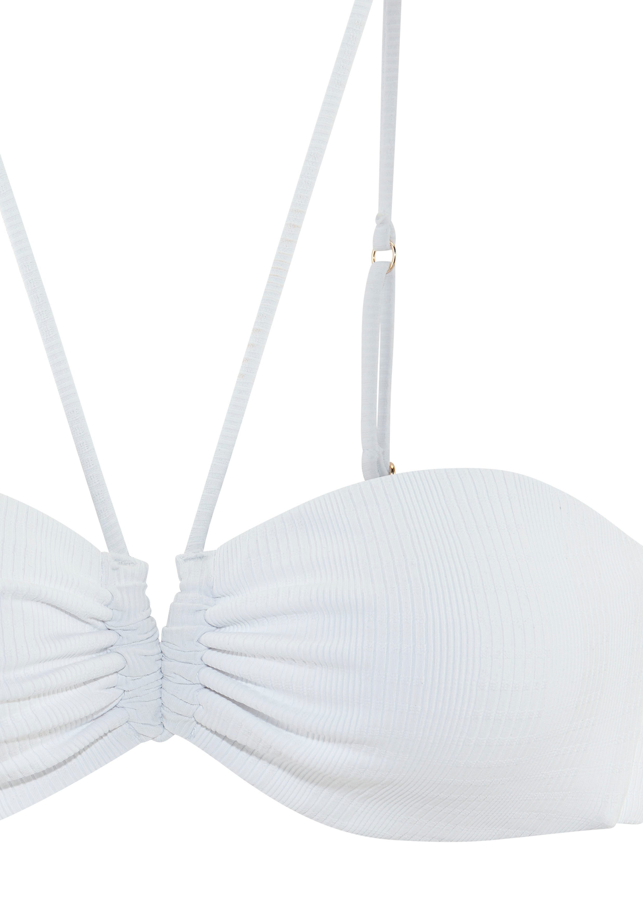 Copenhagen Studios Bandeau-Bikini-Top Nela, mit V-förmigem Cut-Out vorn