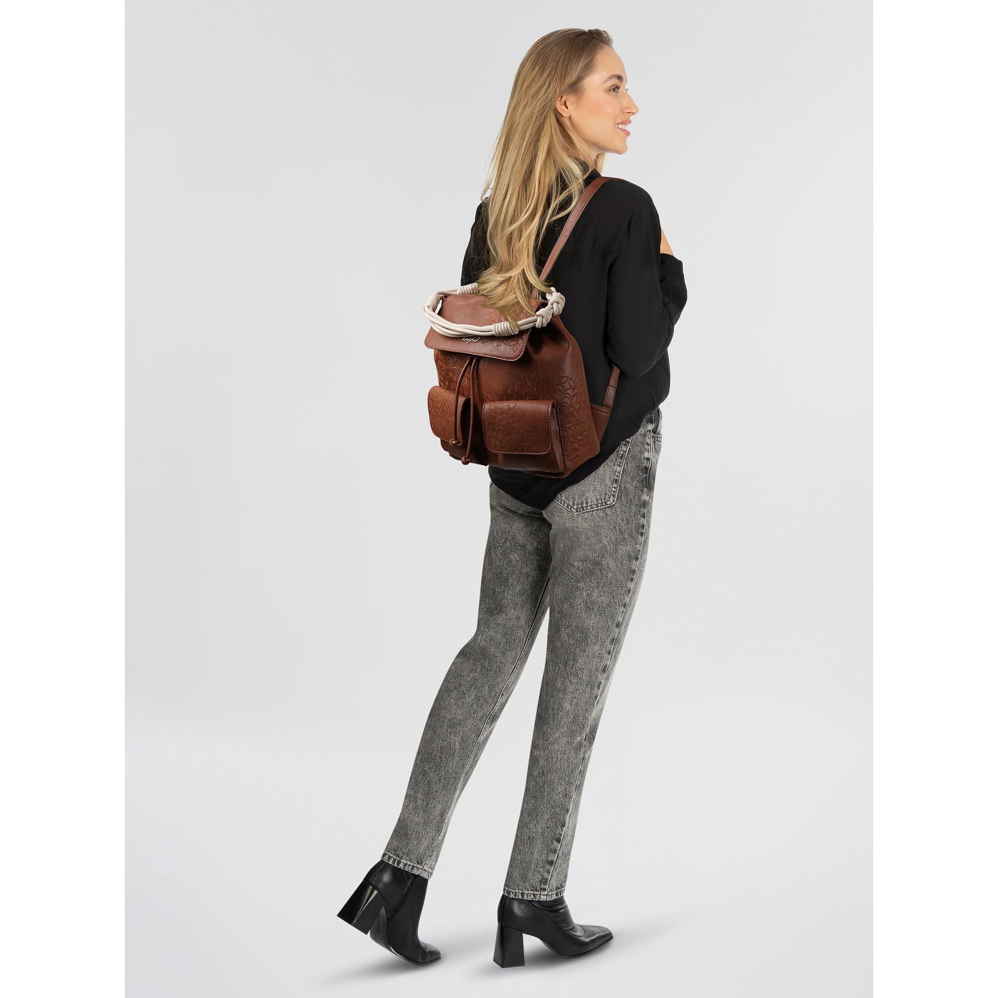 Desigual Cityrucksack Sierra, Polyurethan