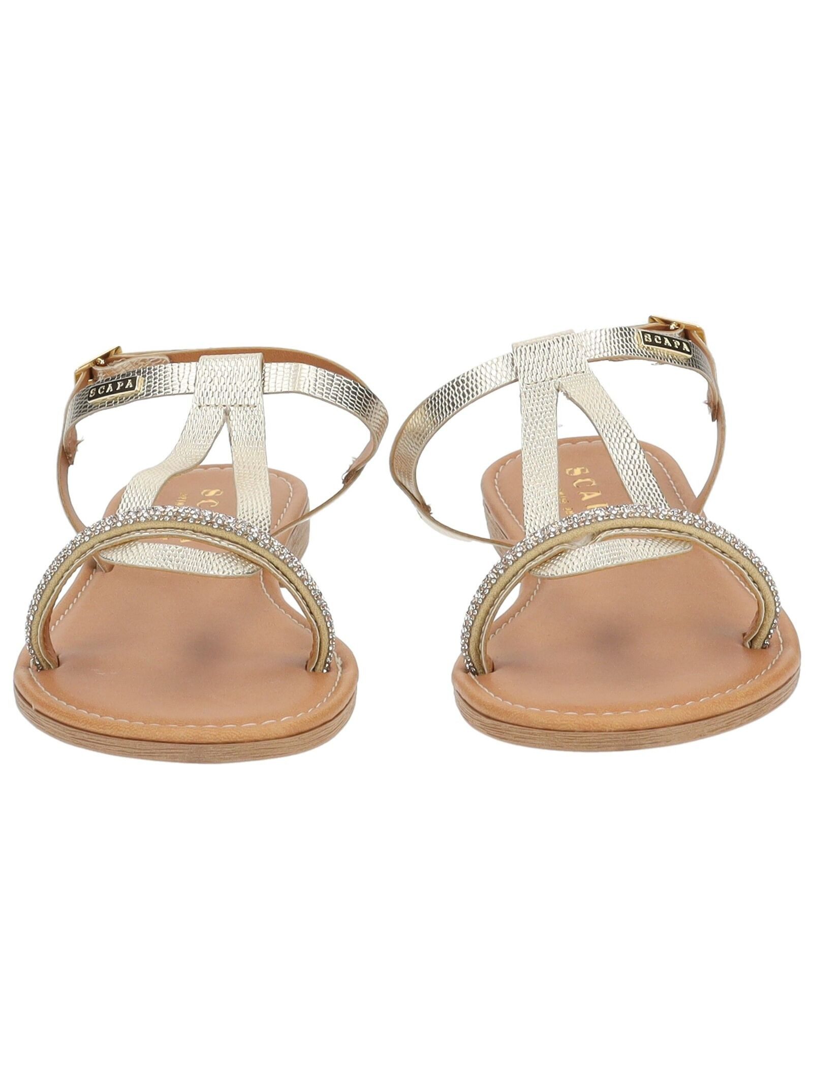Scapa Sandalen Lederimitat . Riemchensandalette