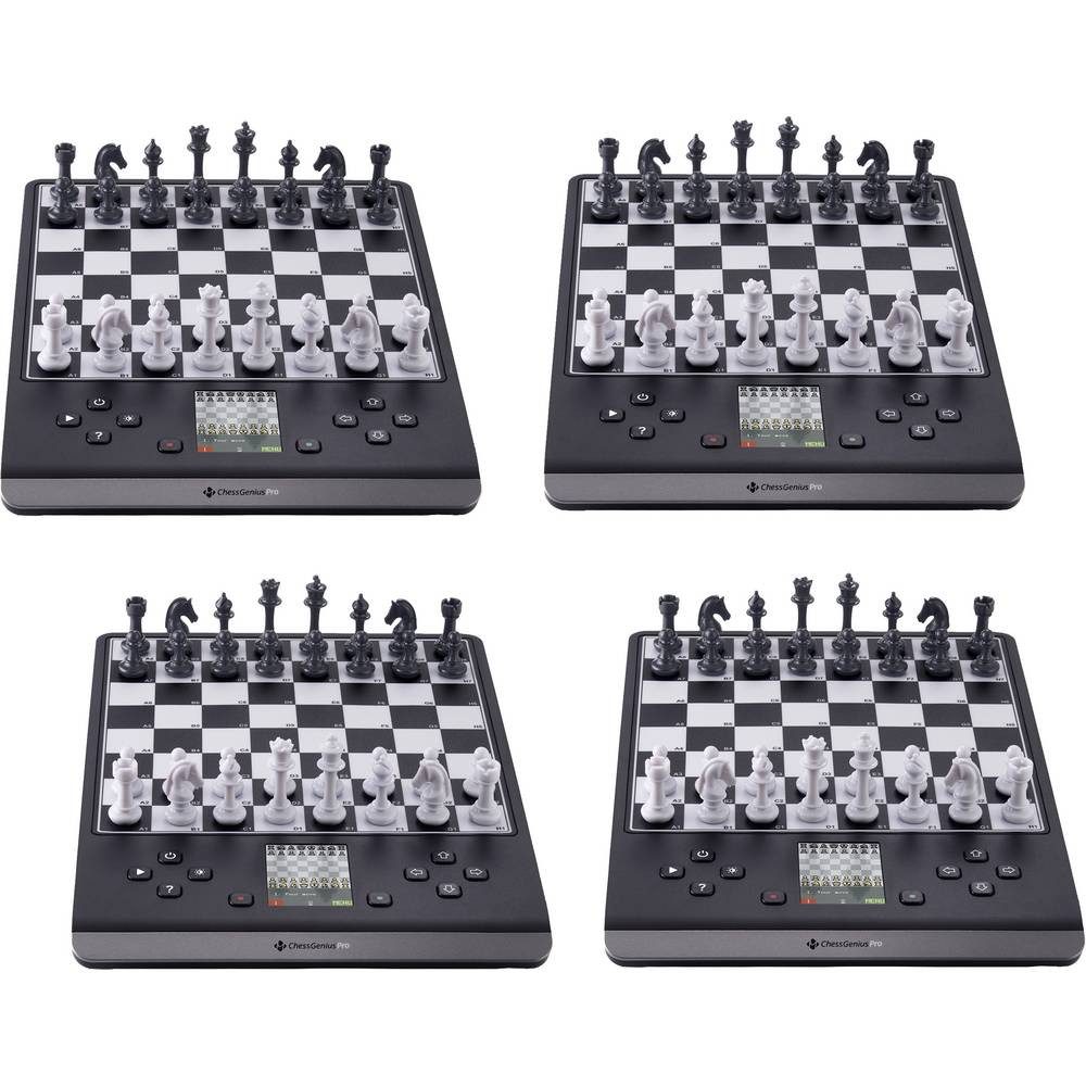 Millennium 4er Set Chess Genius Pro Schachcomputer M815