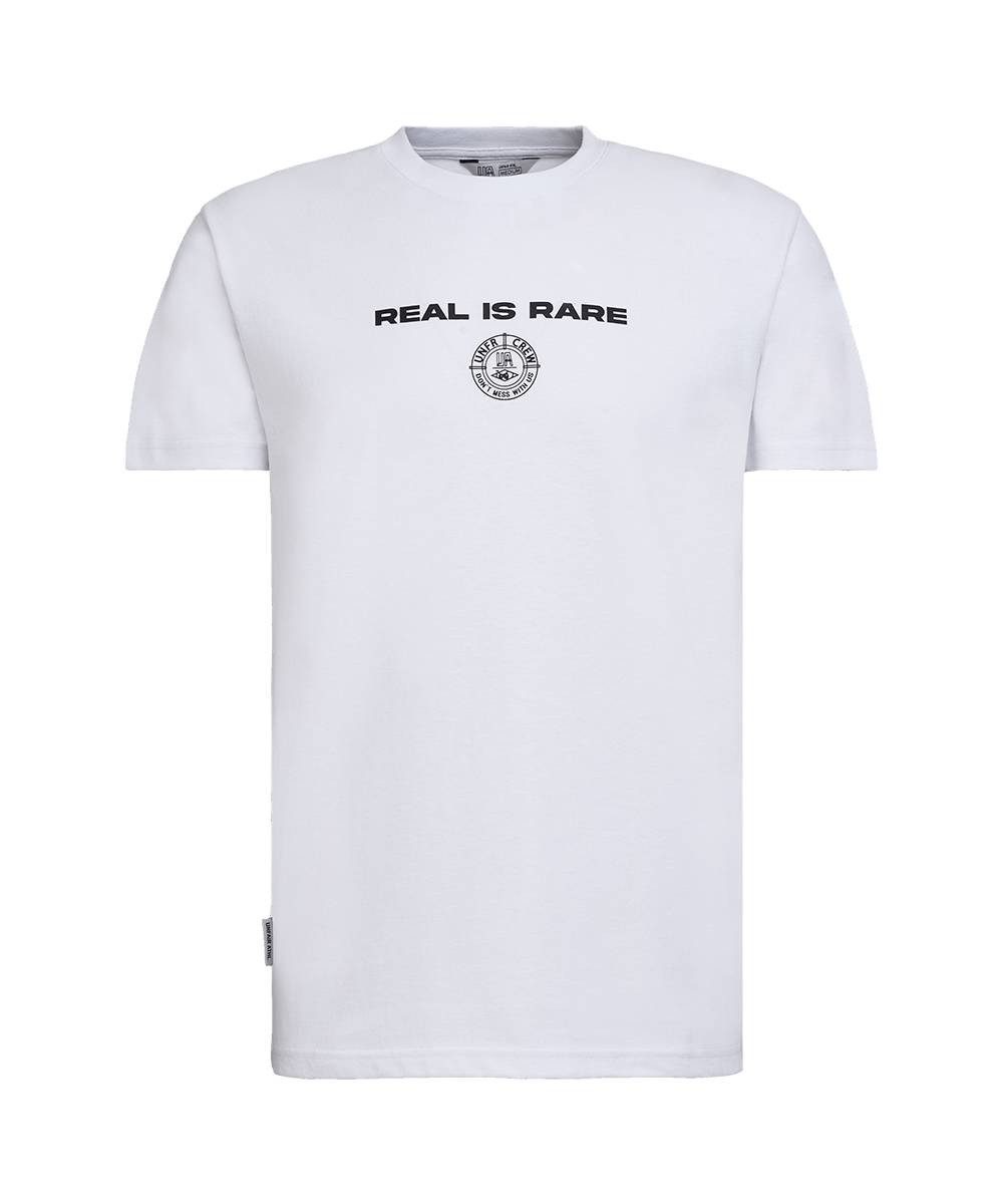 Unfair Athletics T-Shirt T-Shirt Unfair Real is Rare, G M, F white
