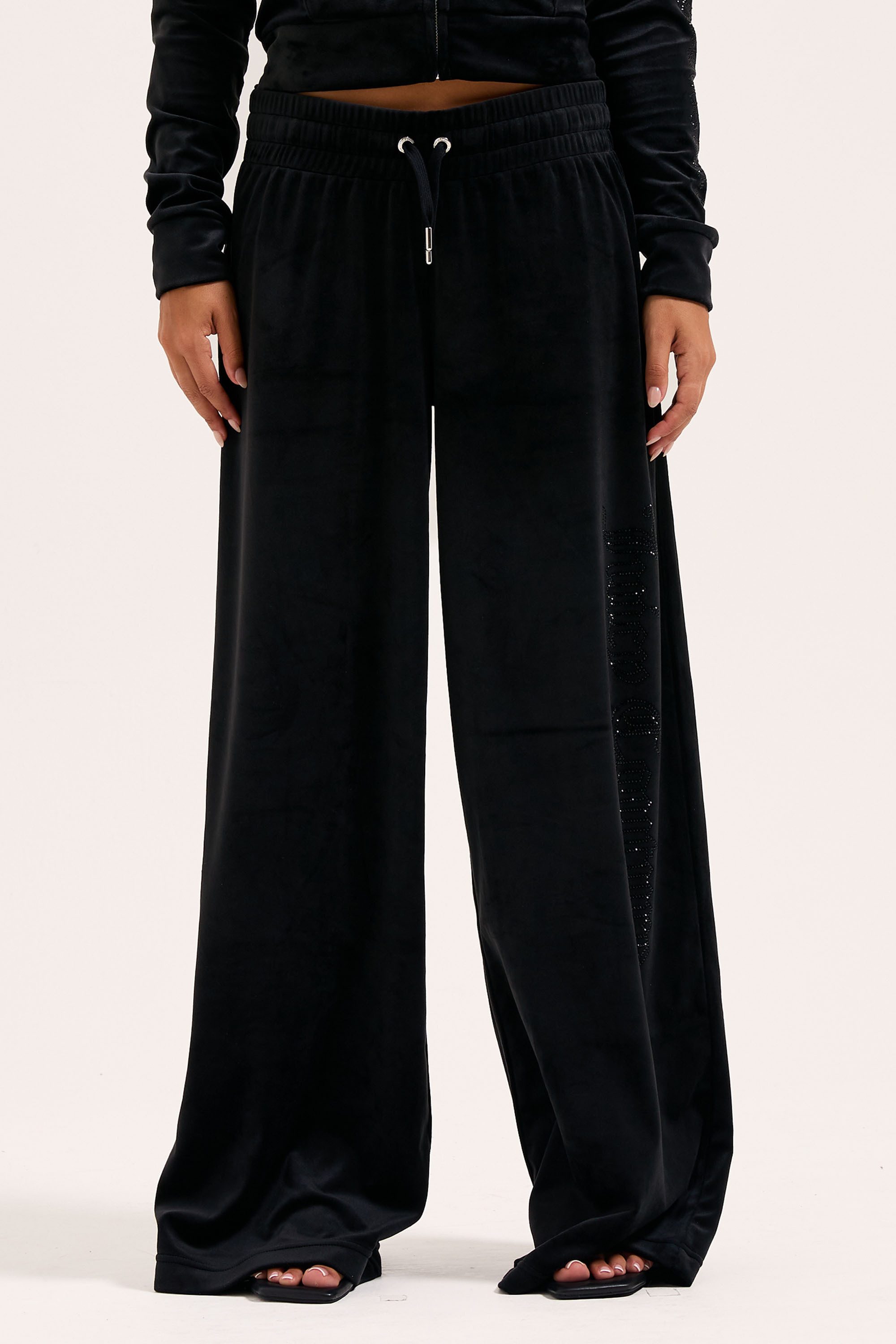 Juicy Couture Sweathose CHEVIOT CUFFED VELOUR JOGGER Damen Trainingshose Da günstig online kaufen