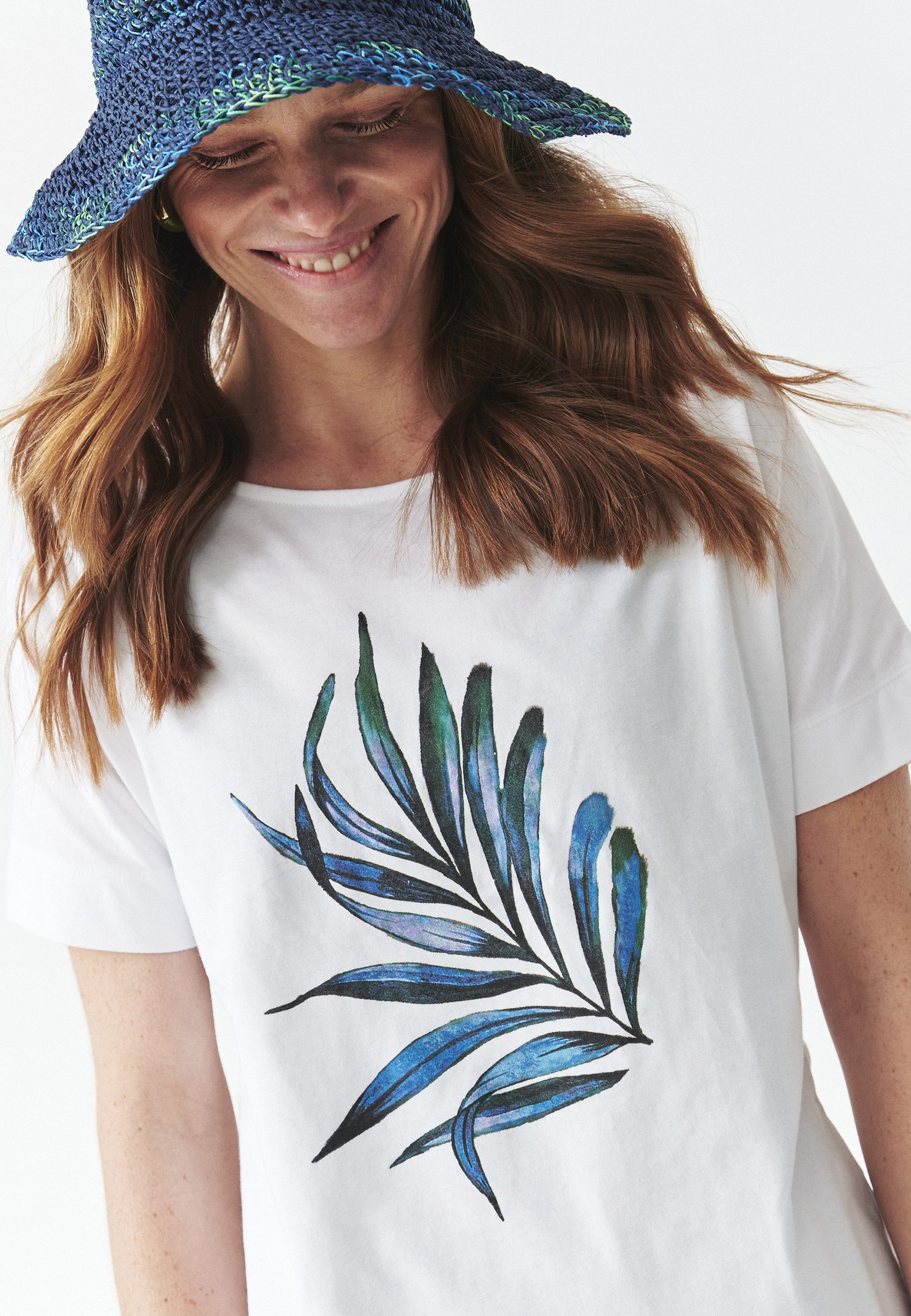 TATUUM T-Shirt Baumwoll-T-Shirt Mit Floralem Druck - Lali 5