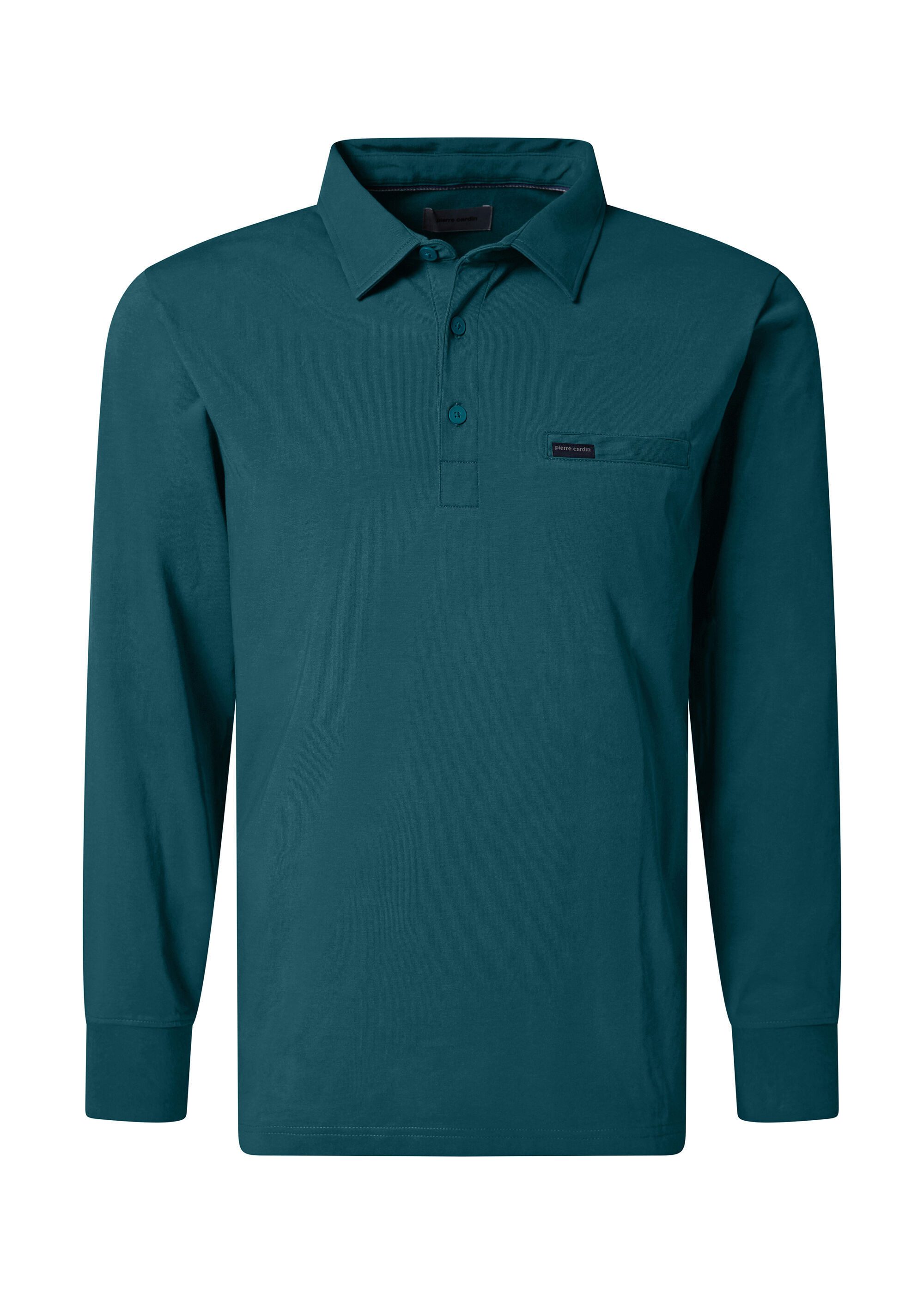 Pierre Cardin Langarmshirt (1-tlg) Single Jersey