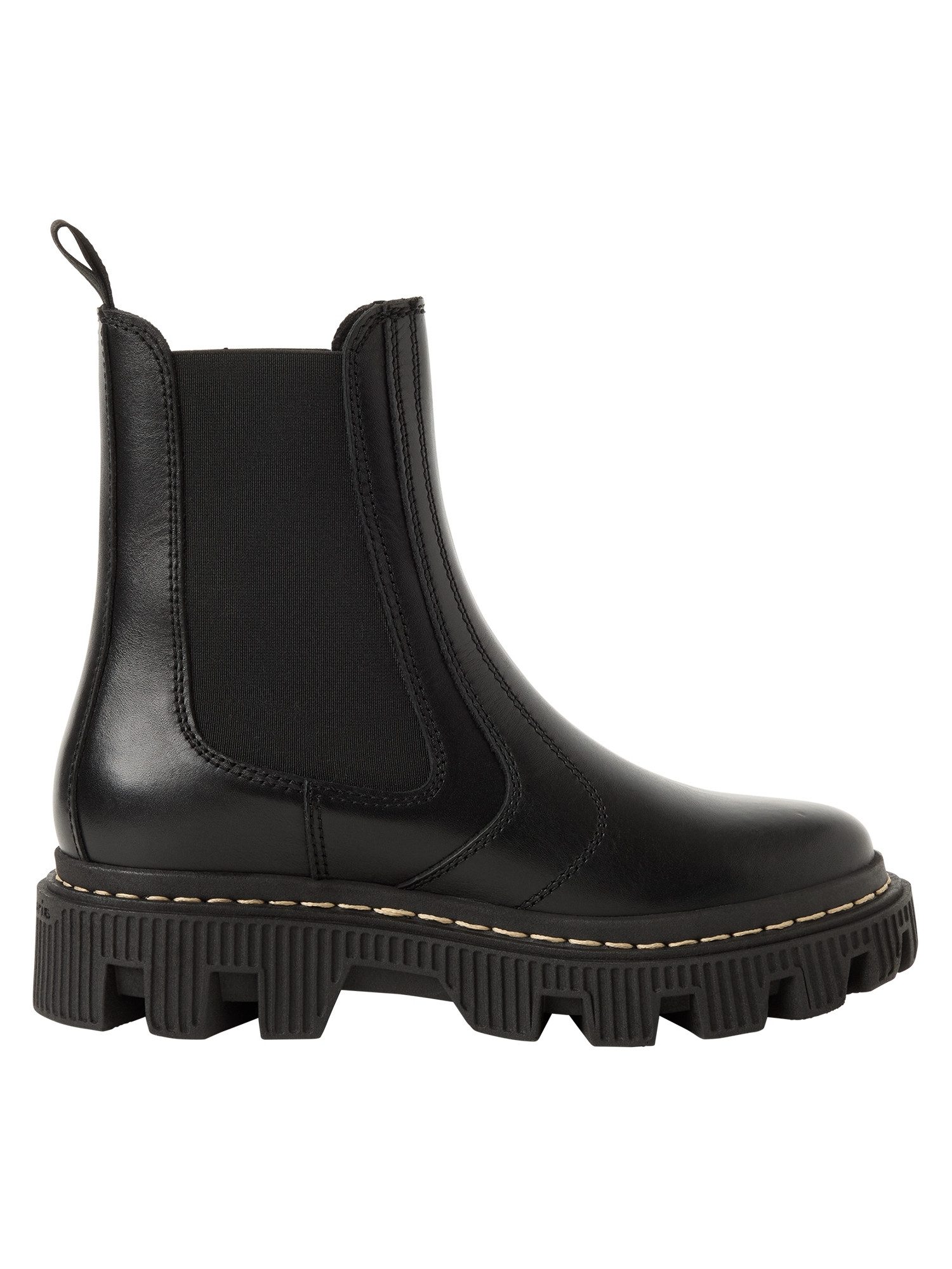 Tamaris COMFORT-Lining, Removable Sock aus Leder Chelseaboots COMFORT-Lining