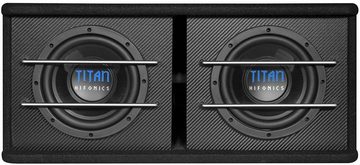 Hifonics TD200R 2 x 20 cm (8) Dual-Bandpass-System Auto-Subwoofer (400 W, Hifonics TD200R 2 x 20 cm (8) Dual-Bandpass-System)