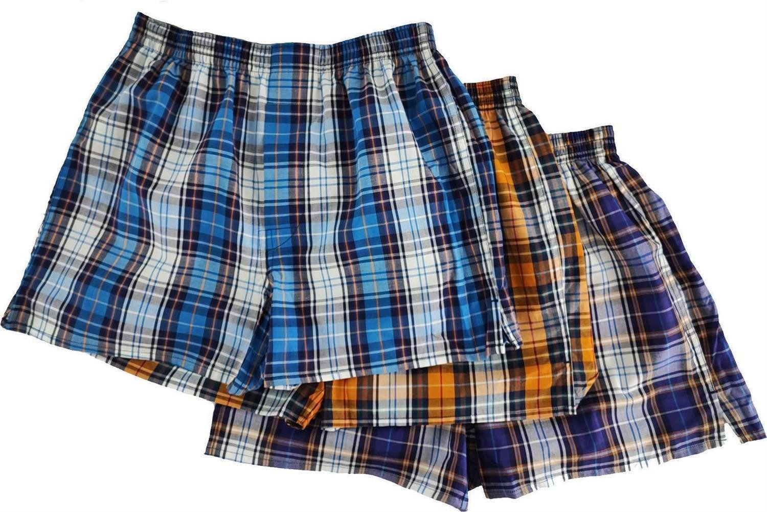EloModa Boxershorts 3 Stück Herren Boxershorts Unterhosen Männer; M L XL 2XL 3XL 4XL (3-St)