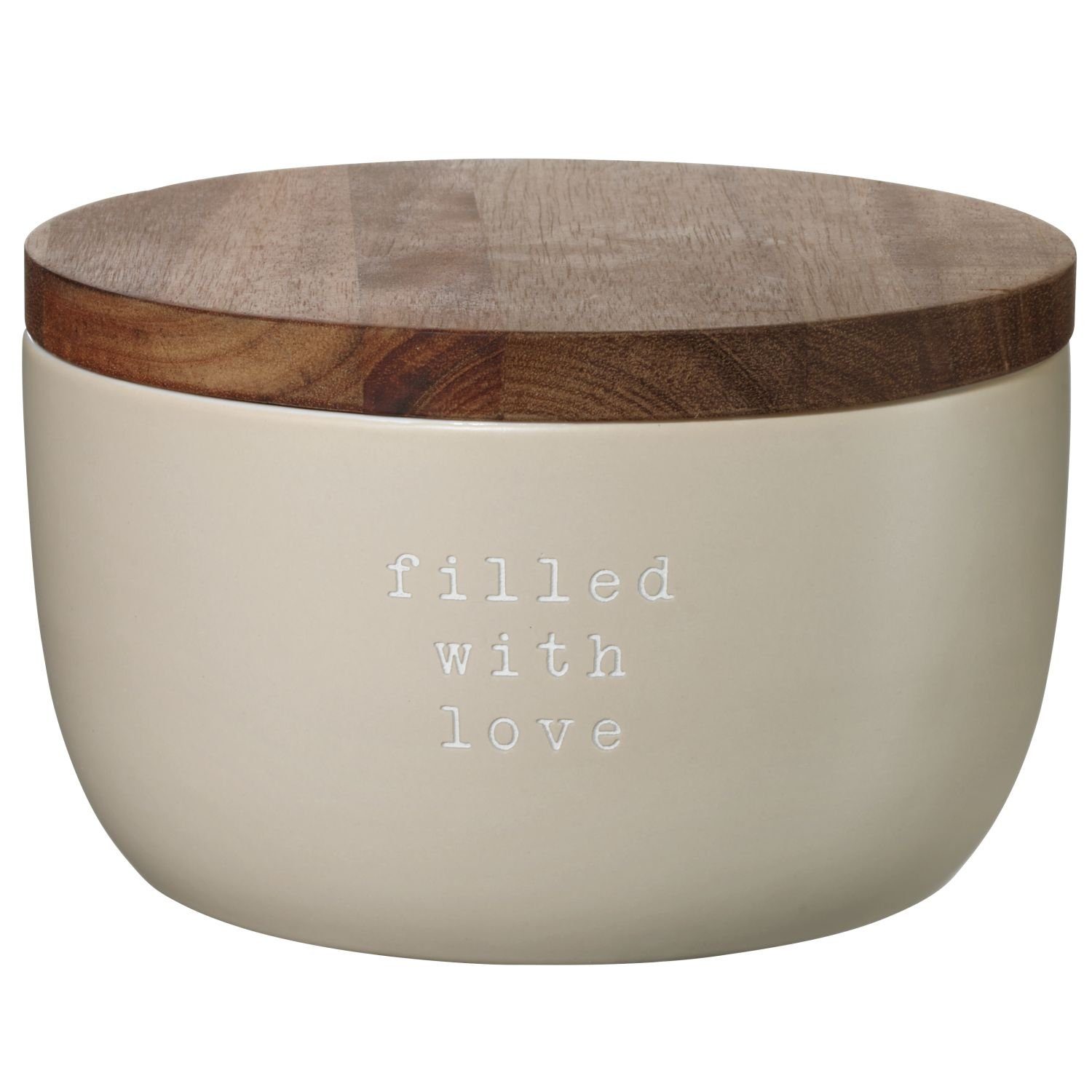 ASA SELECTION Aufbewahrungsdose hey! Filled with love 9 cm günstig online kaufen